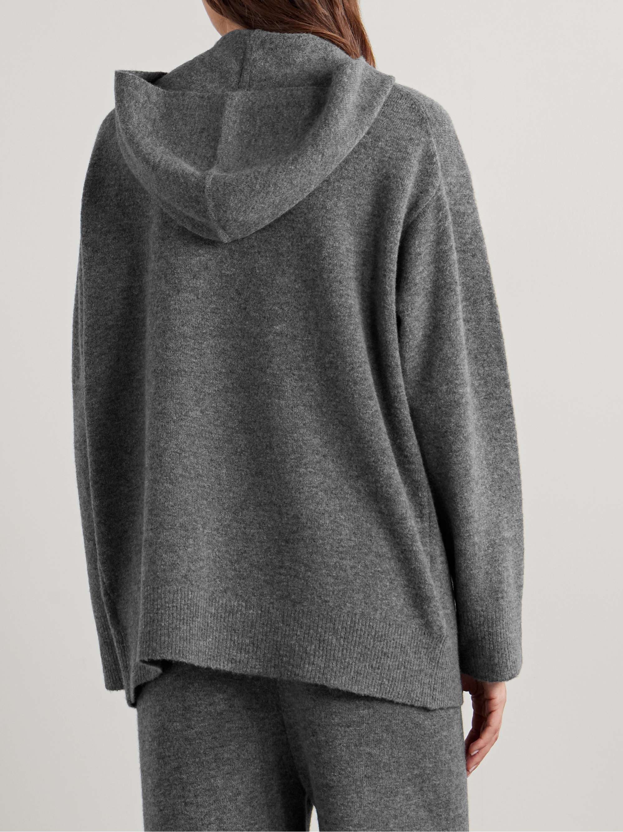 Merino wool-blend hoodie view