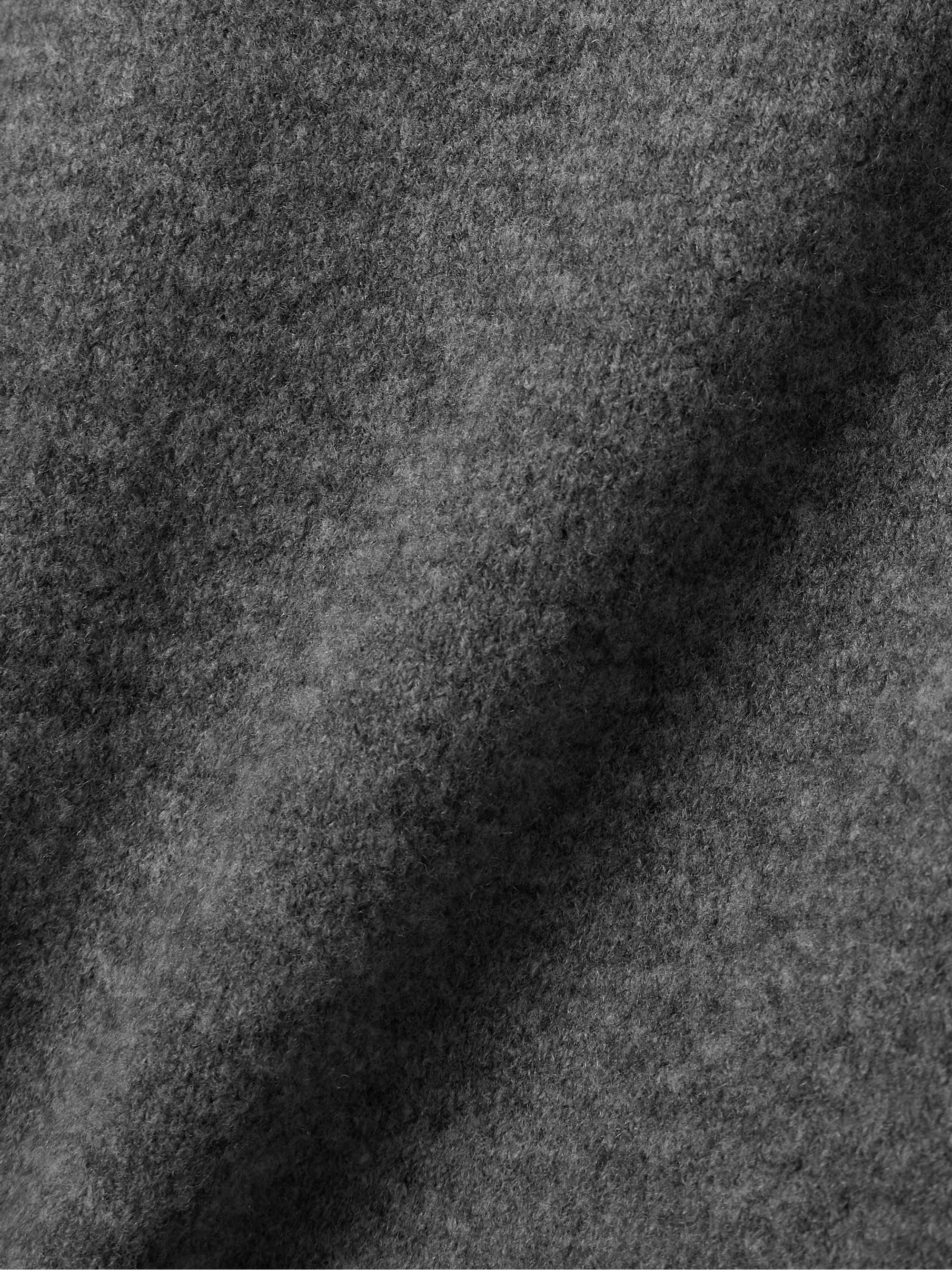 Merino wool-blend hoodie view