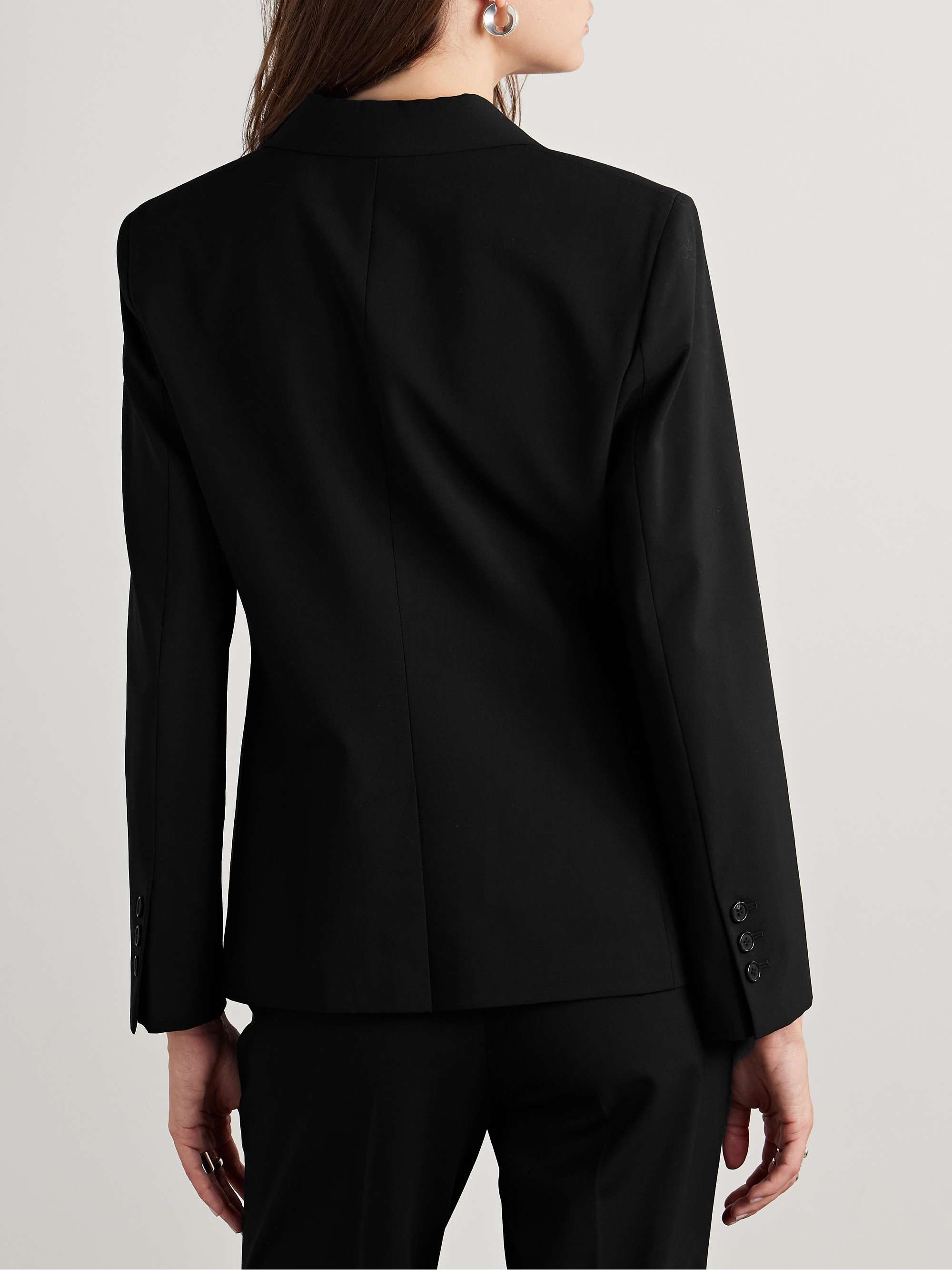Wool-blend blazer view