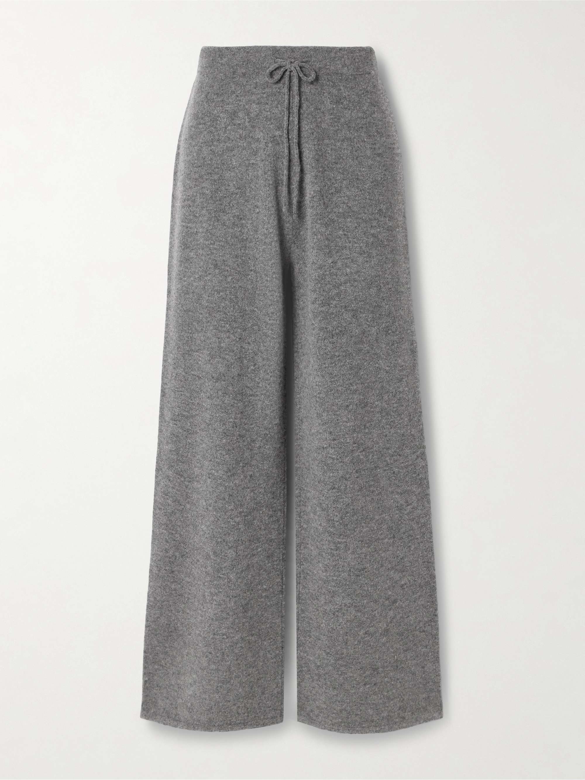 Merino wool-blend track pants view