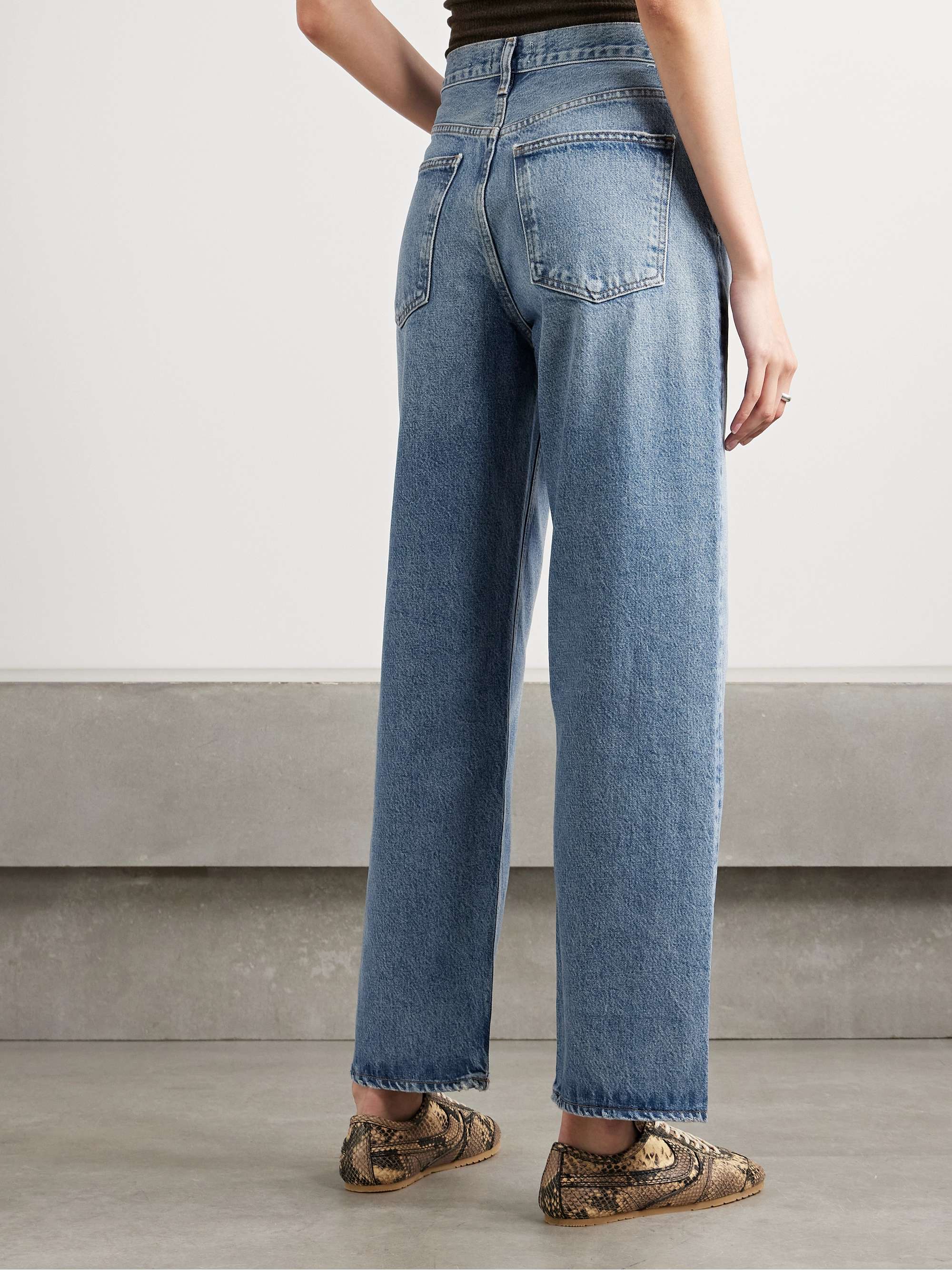 Henson mid-rise straight-leg jeans view