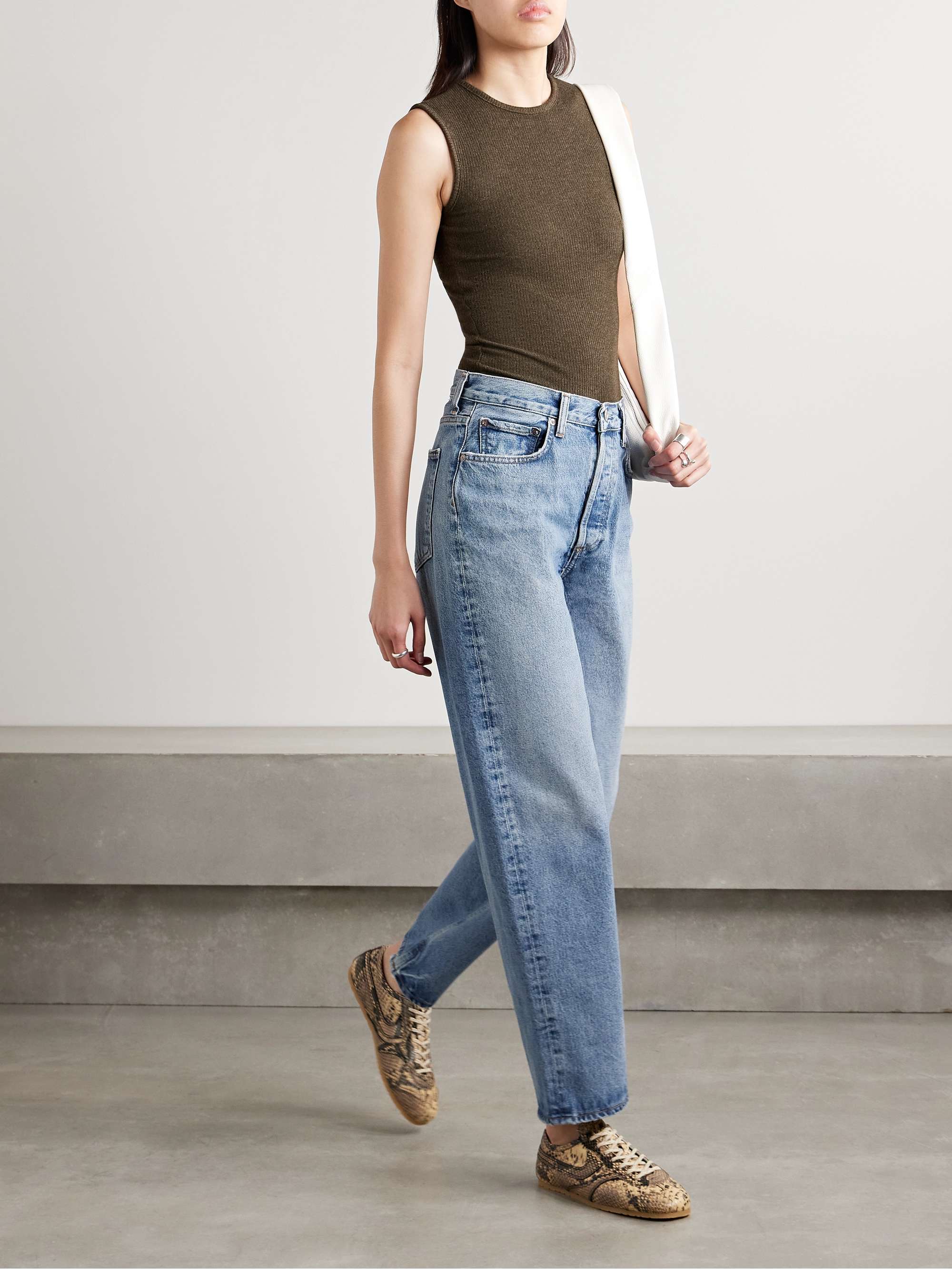 Henson mid-rise straight-leg jeans view