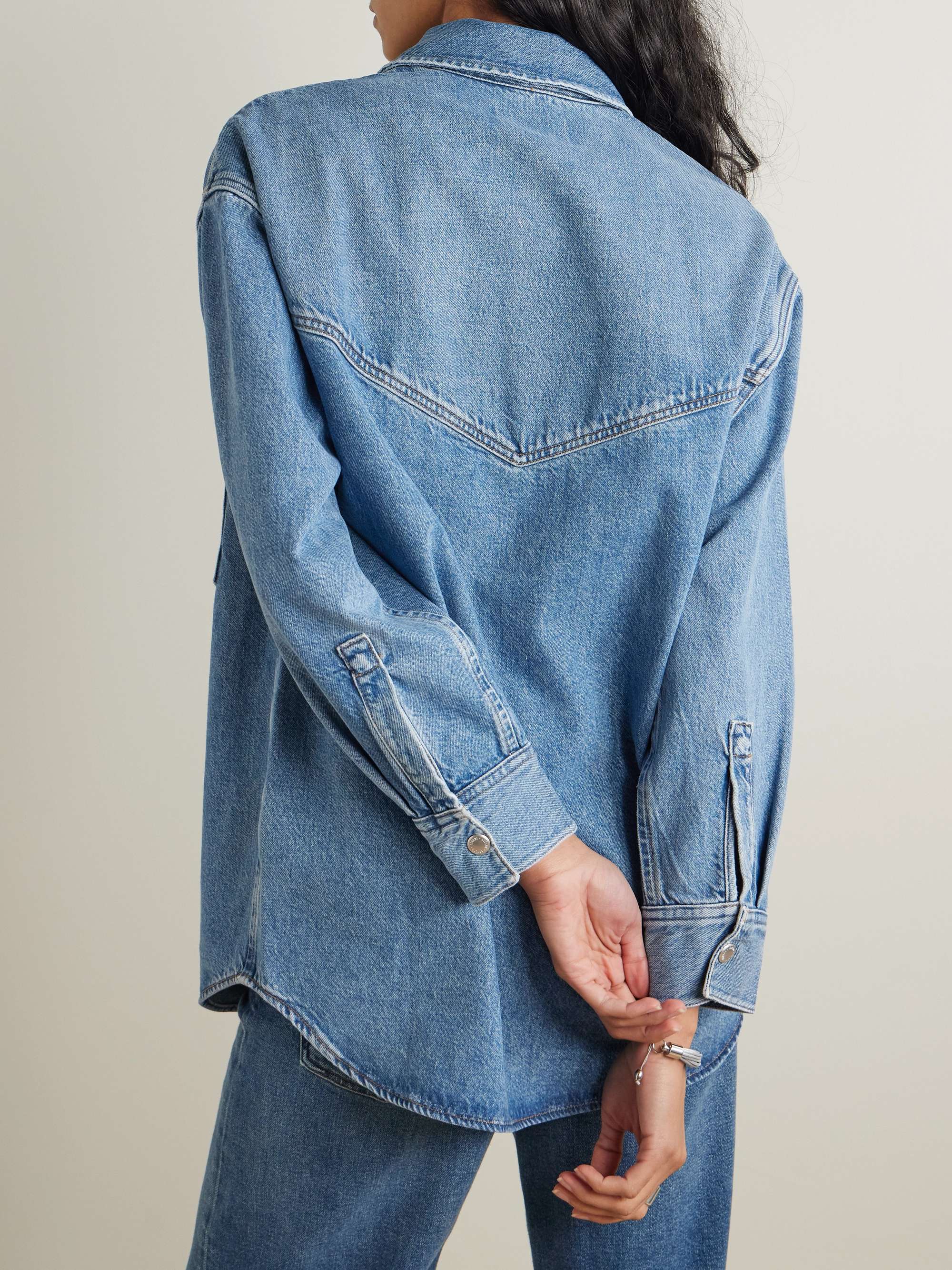 Lotta organic denim shirt view