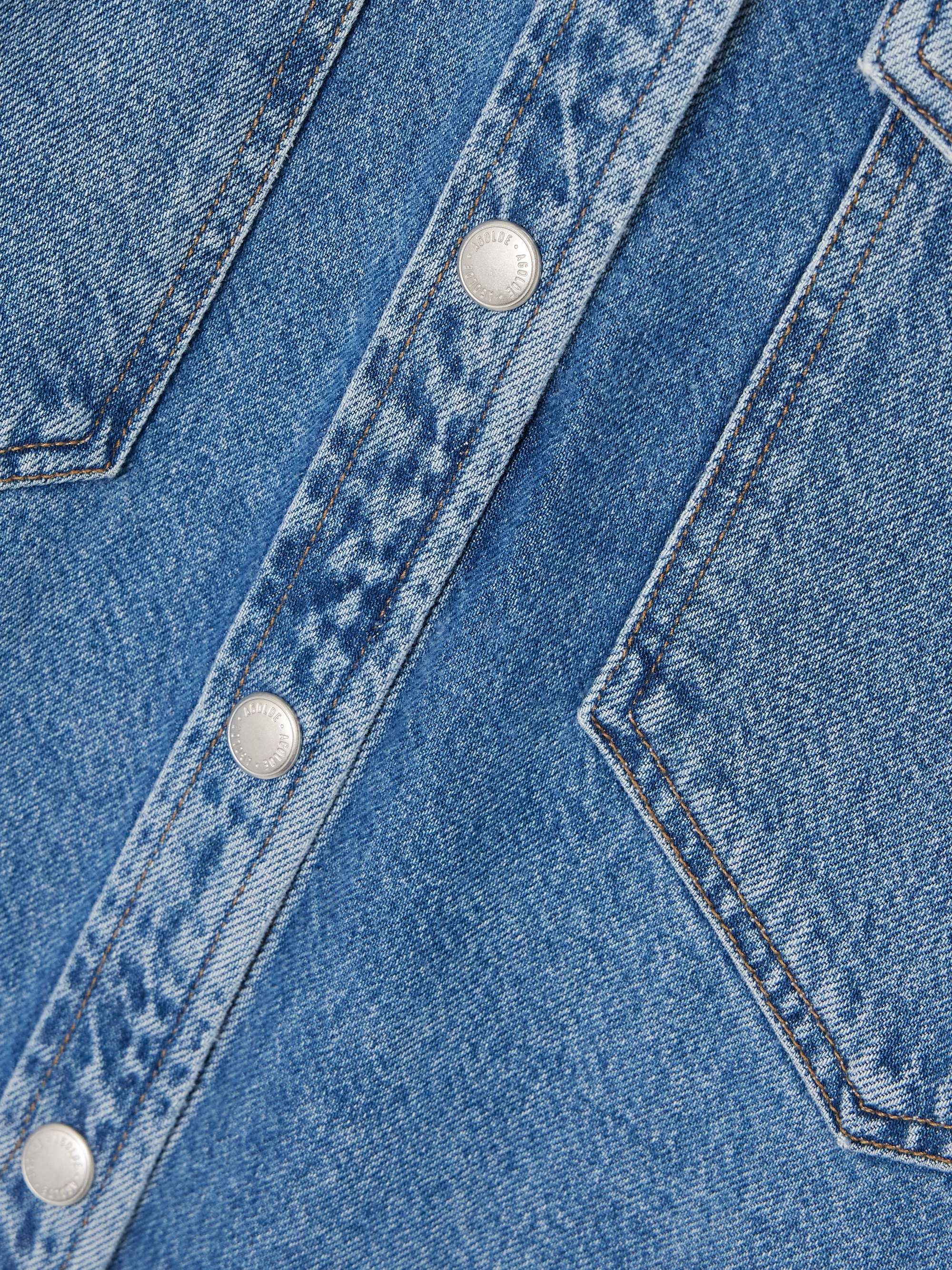 Lotta organic denim shirt view