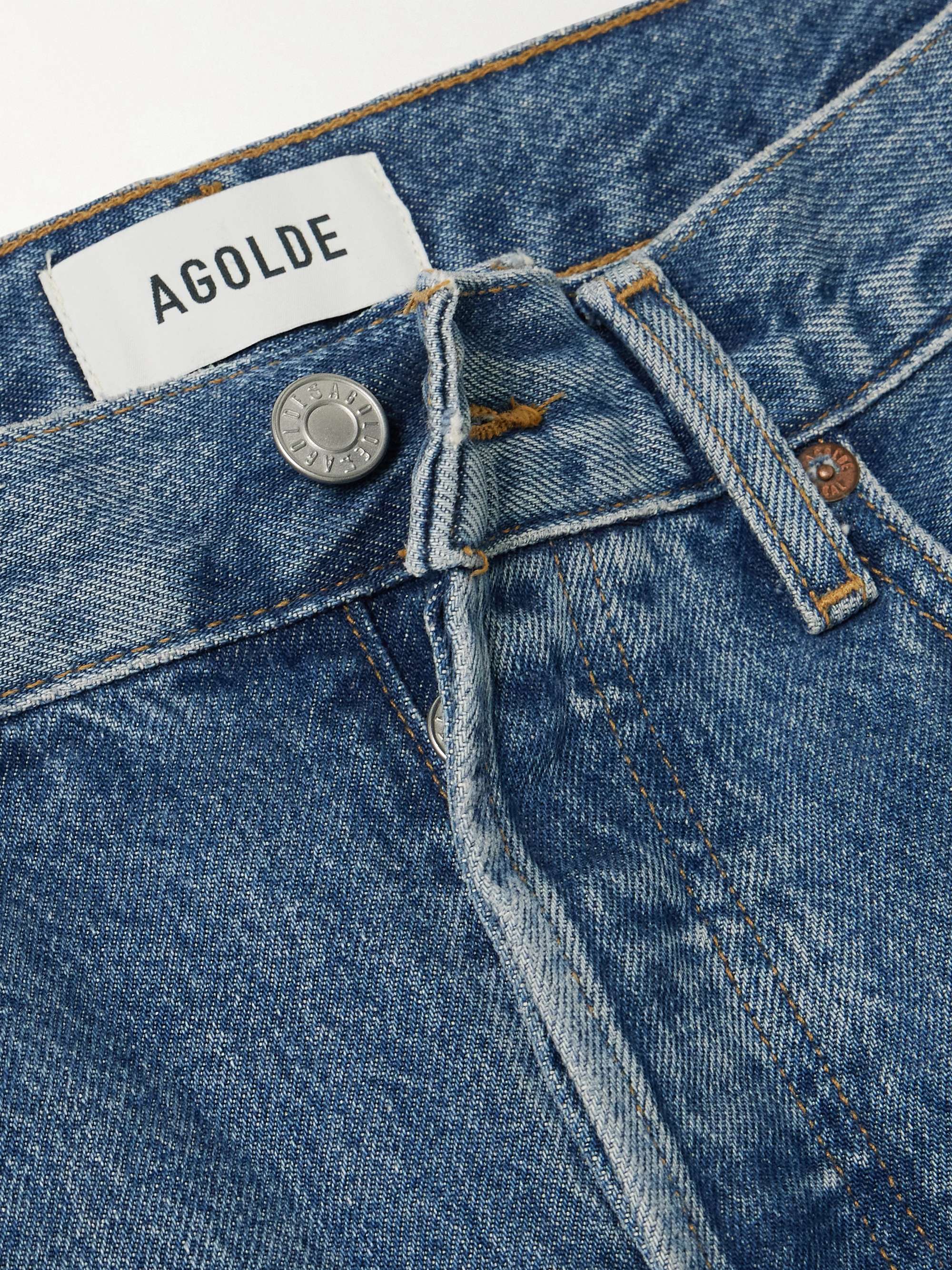 '90s Crop mid-rise straight-leg jeans view