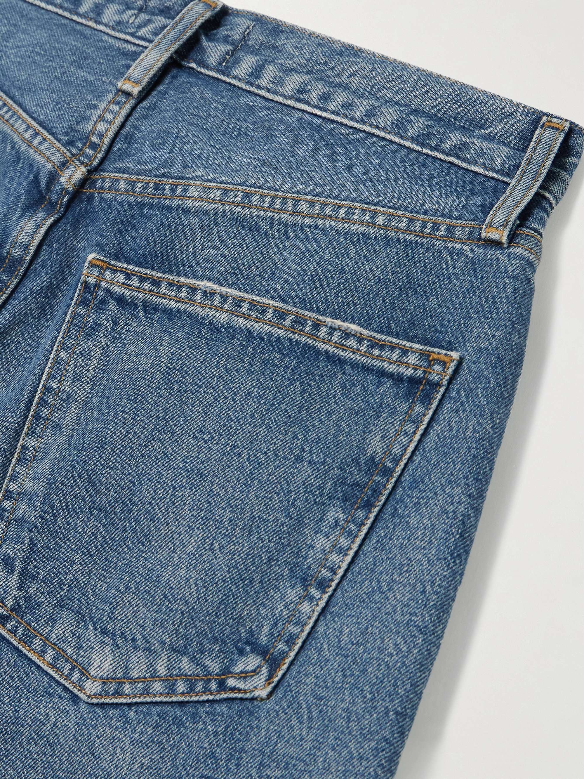 '90s Crop mid-rise straight-leg jeans view