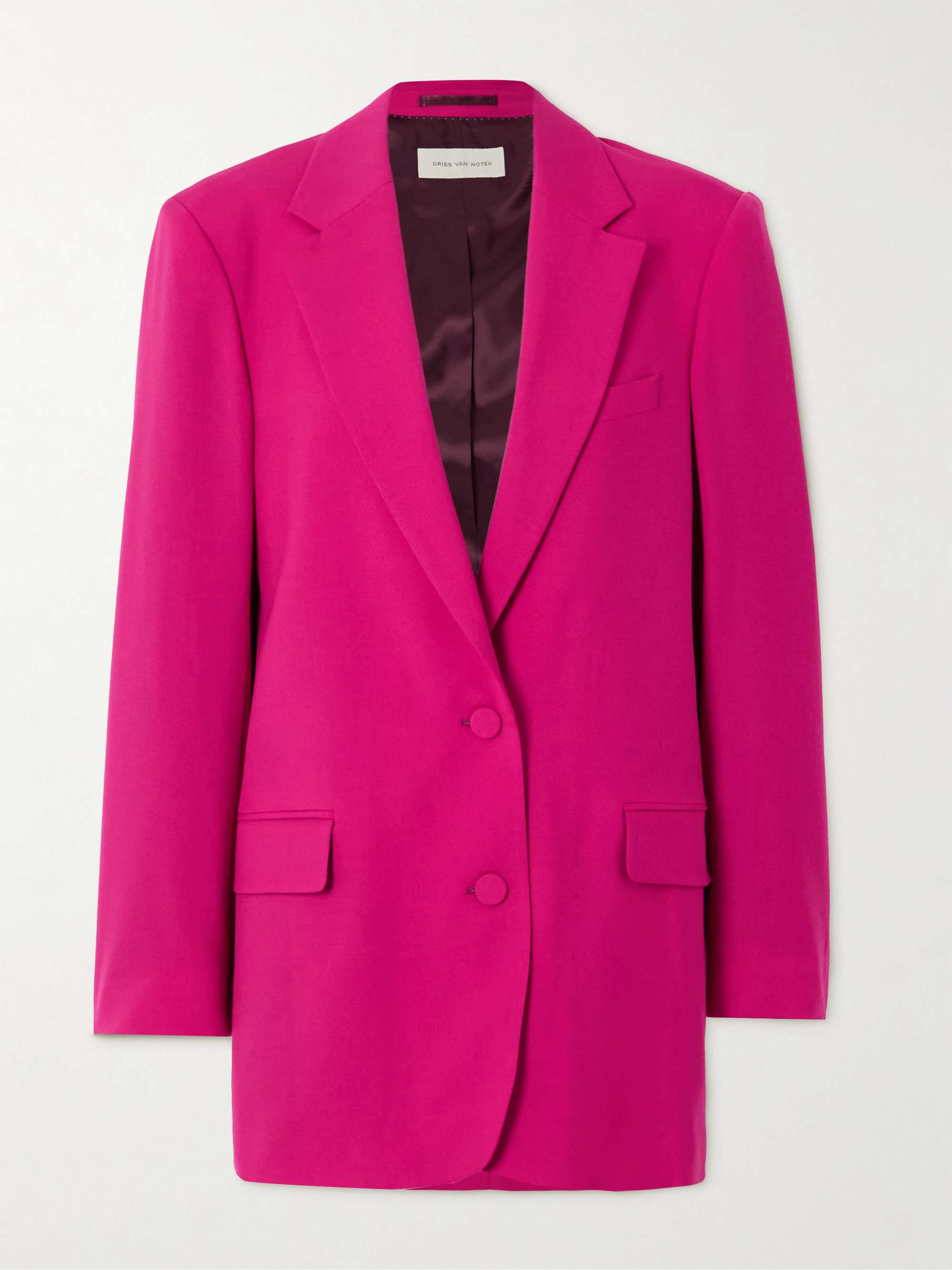 Wool and mohair-blend blazer view