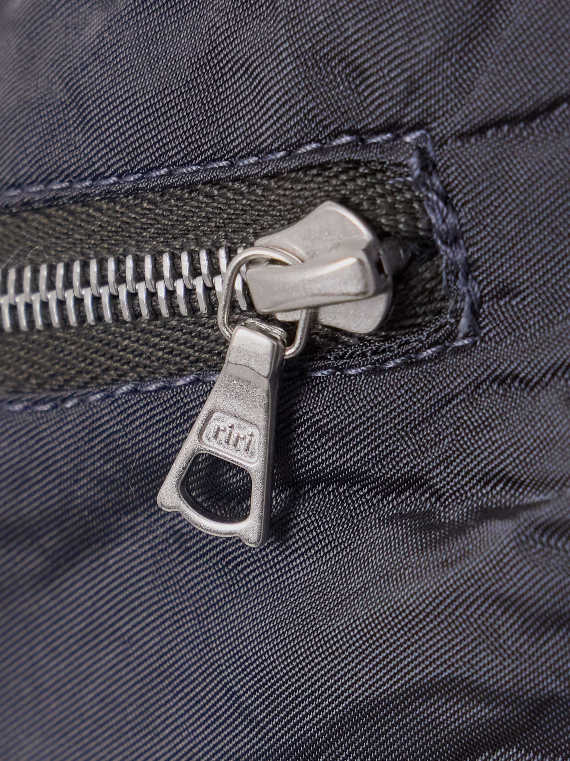 Pleated crinkled satin-twill wide-leg cargo pants view