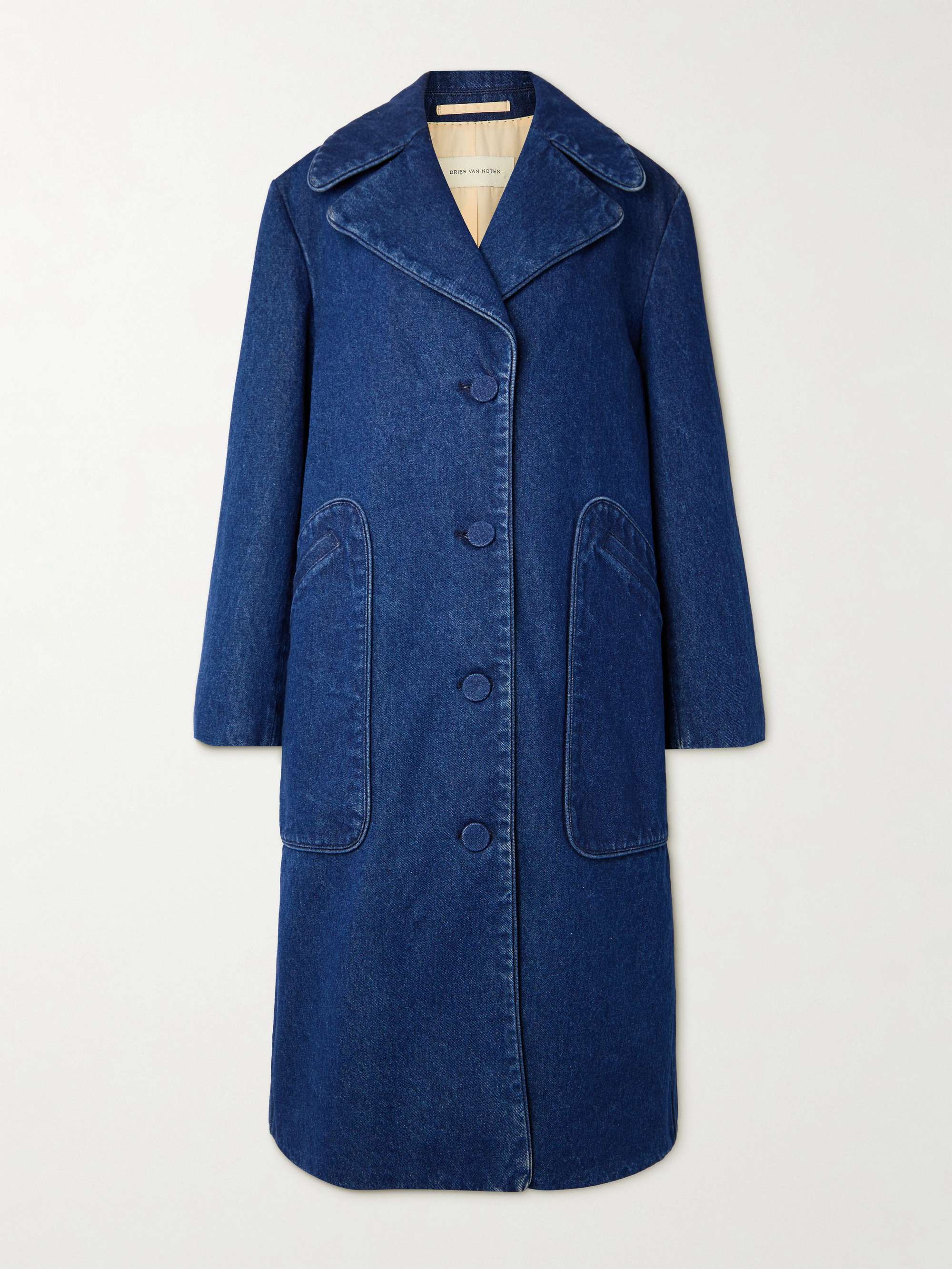 Denim coat view