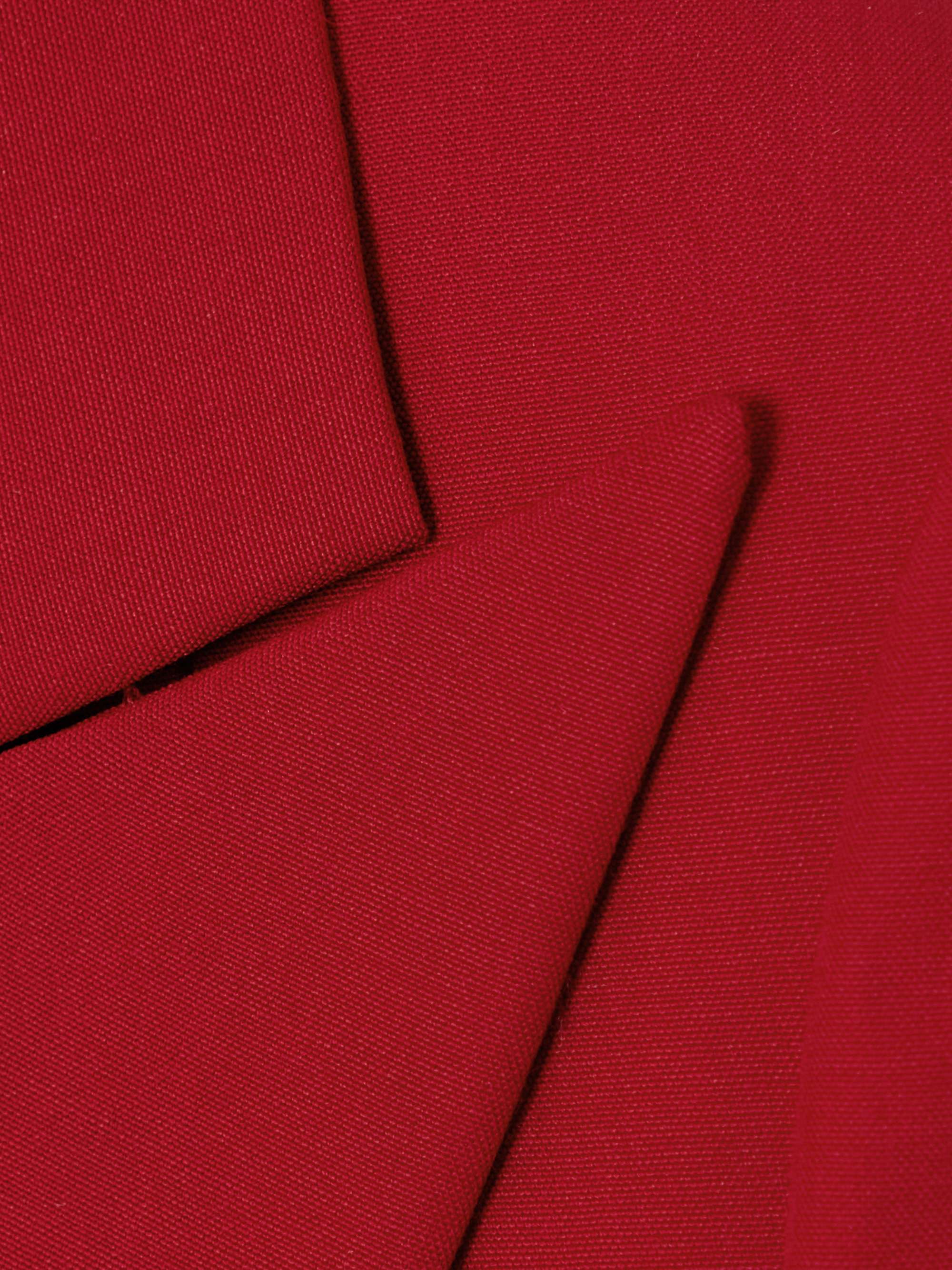 Double-breasted wool blazer view