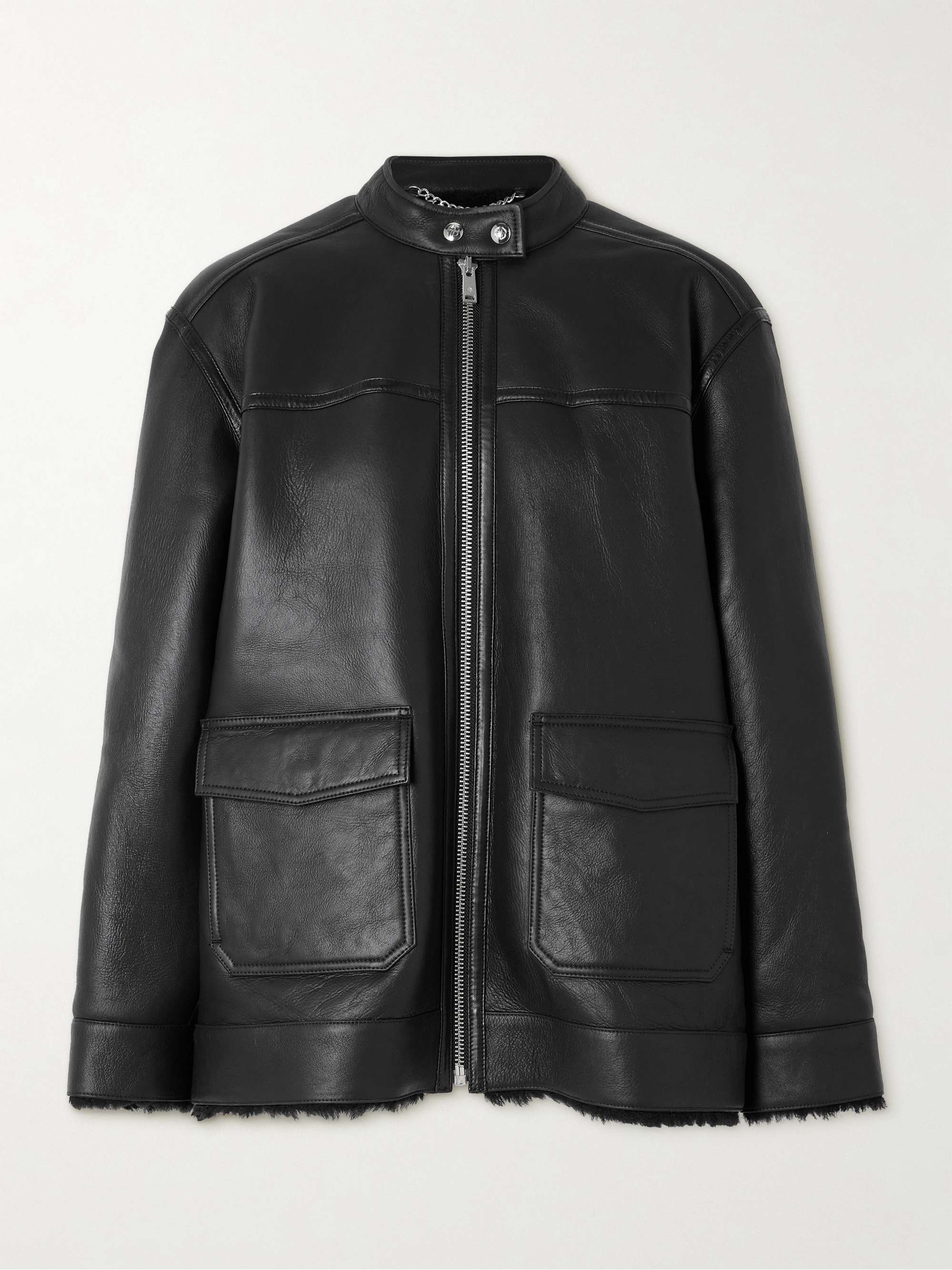 Henry shearling jacket view