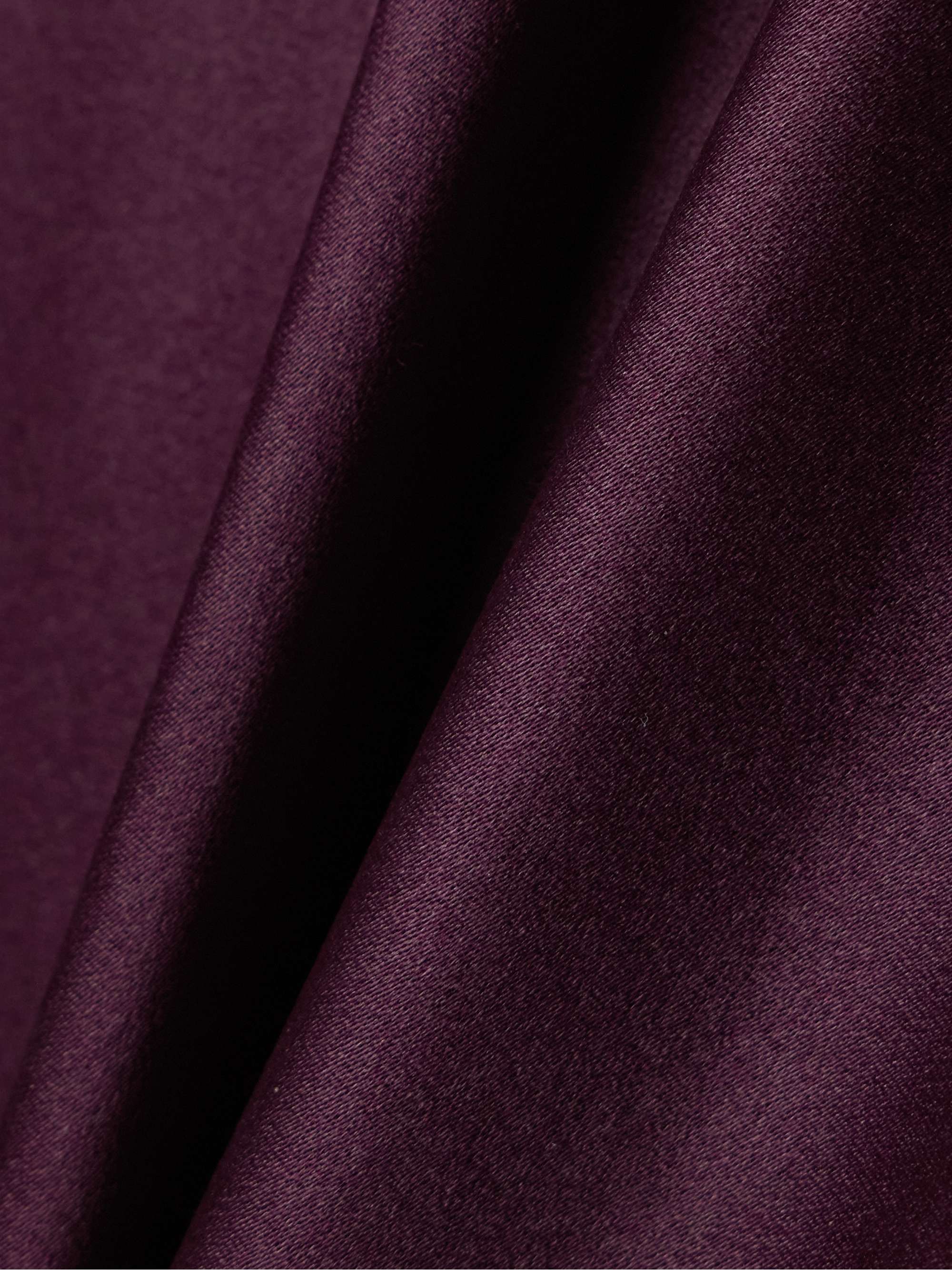 Bar silk midi skirt view