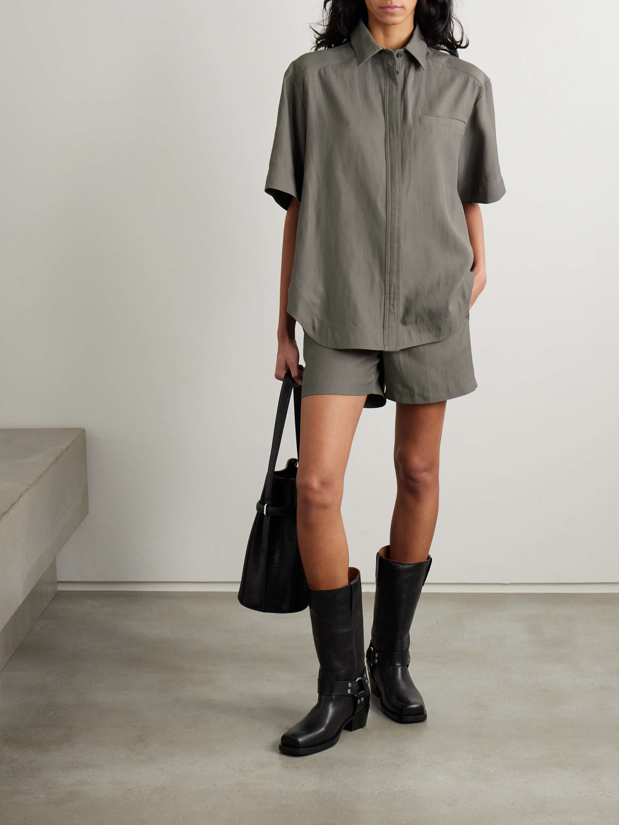 Moheli woven shirt view