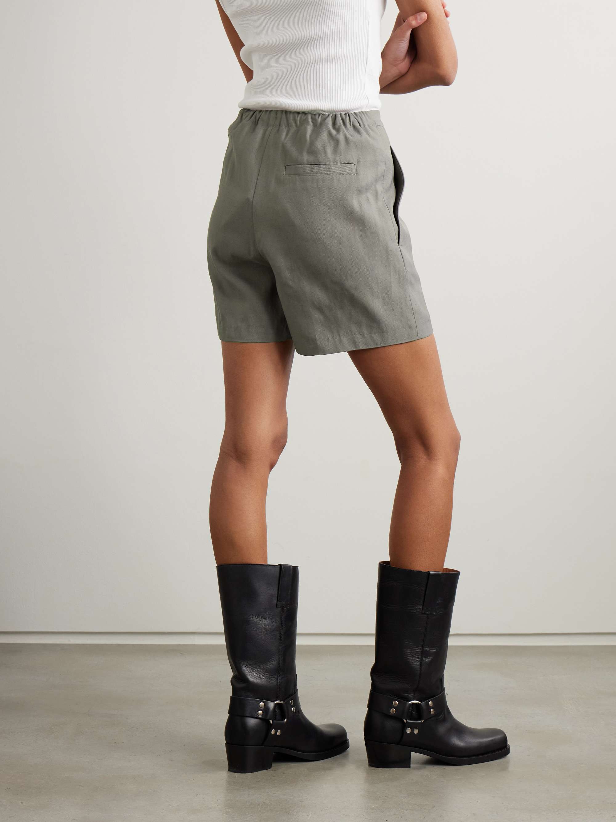 Simai twill shorts view