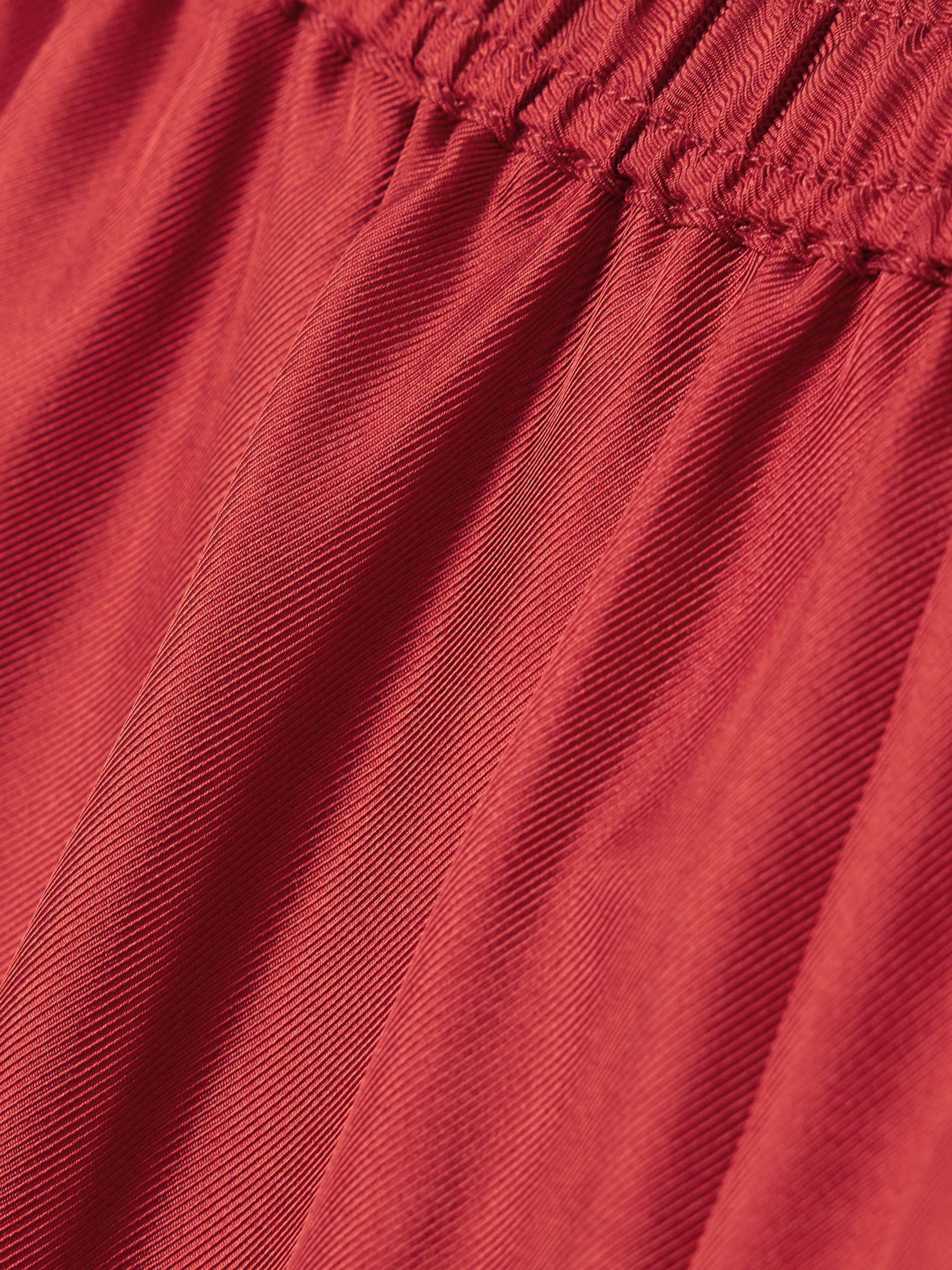 Zinia silk-twill shorts view