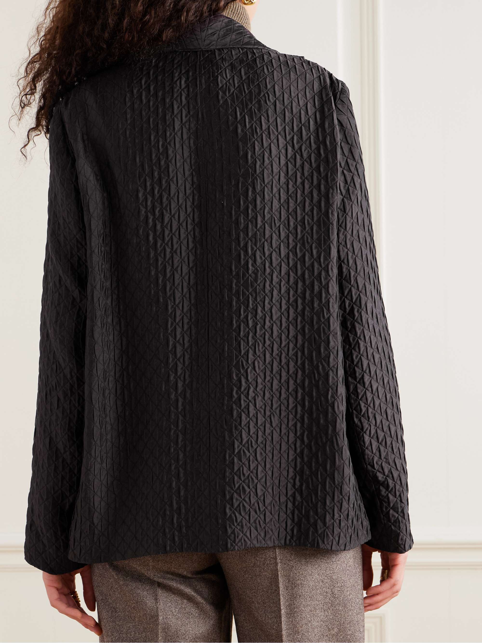 Annie silk jacket view