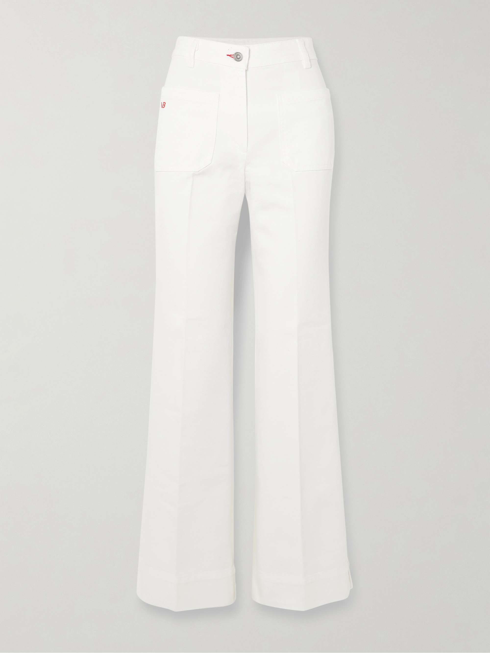 Alina high-rise wide-leg jeans view