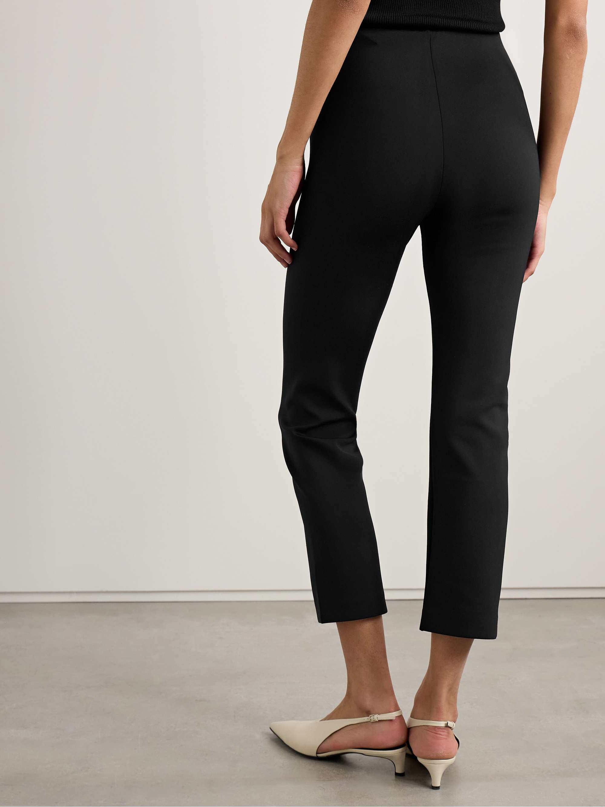 Shim stretch-ponte skinny pants view