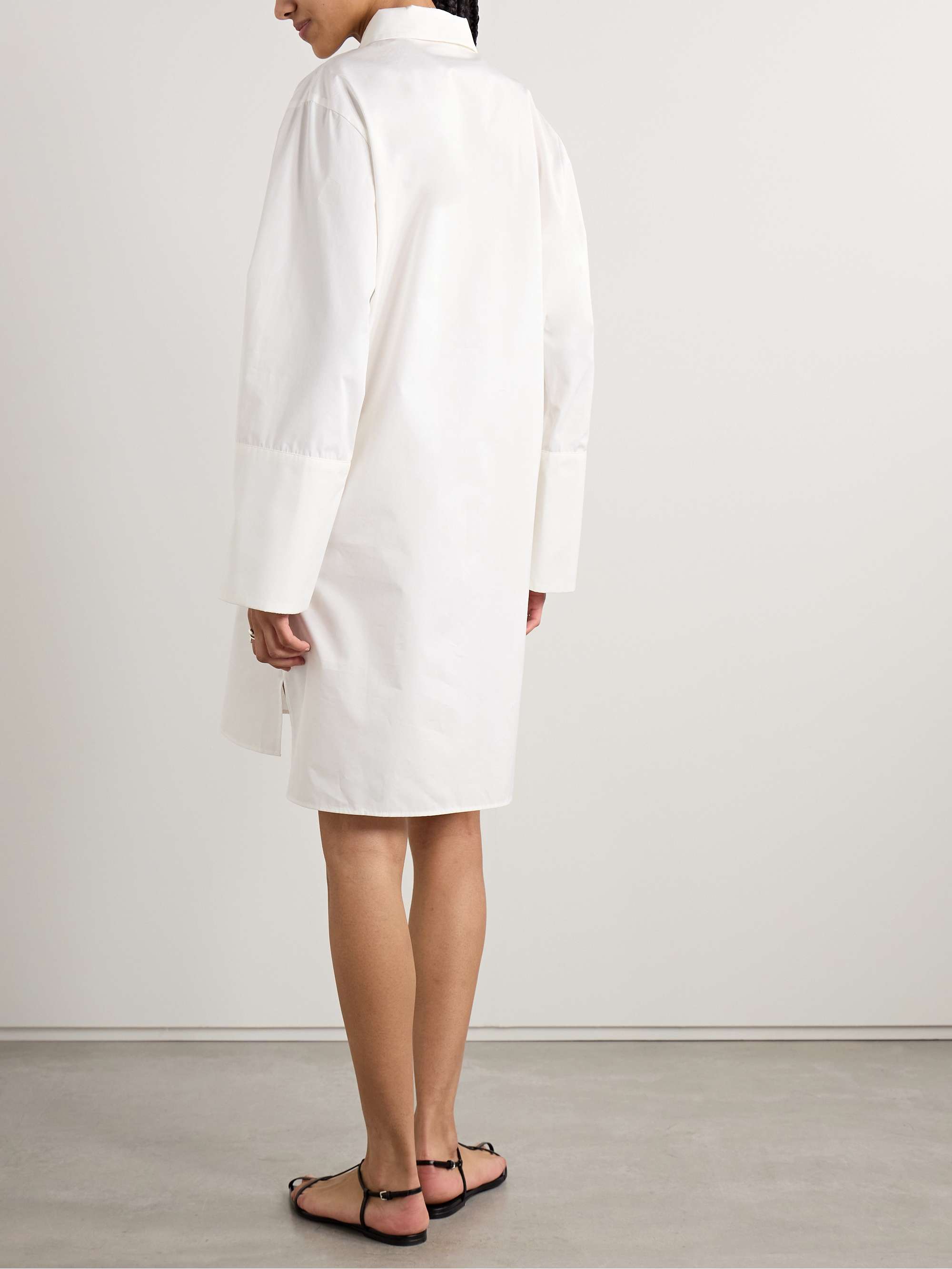 River cotton-poplin tunic view