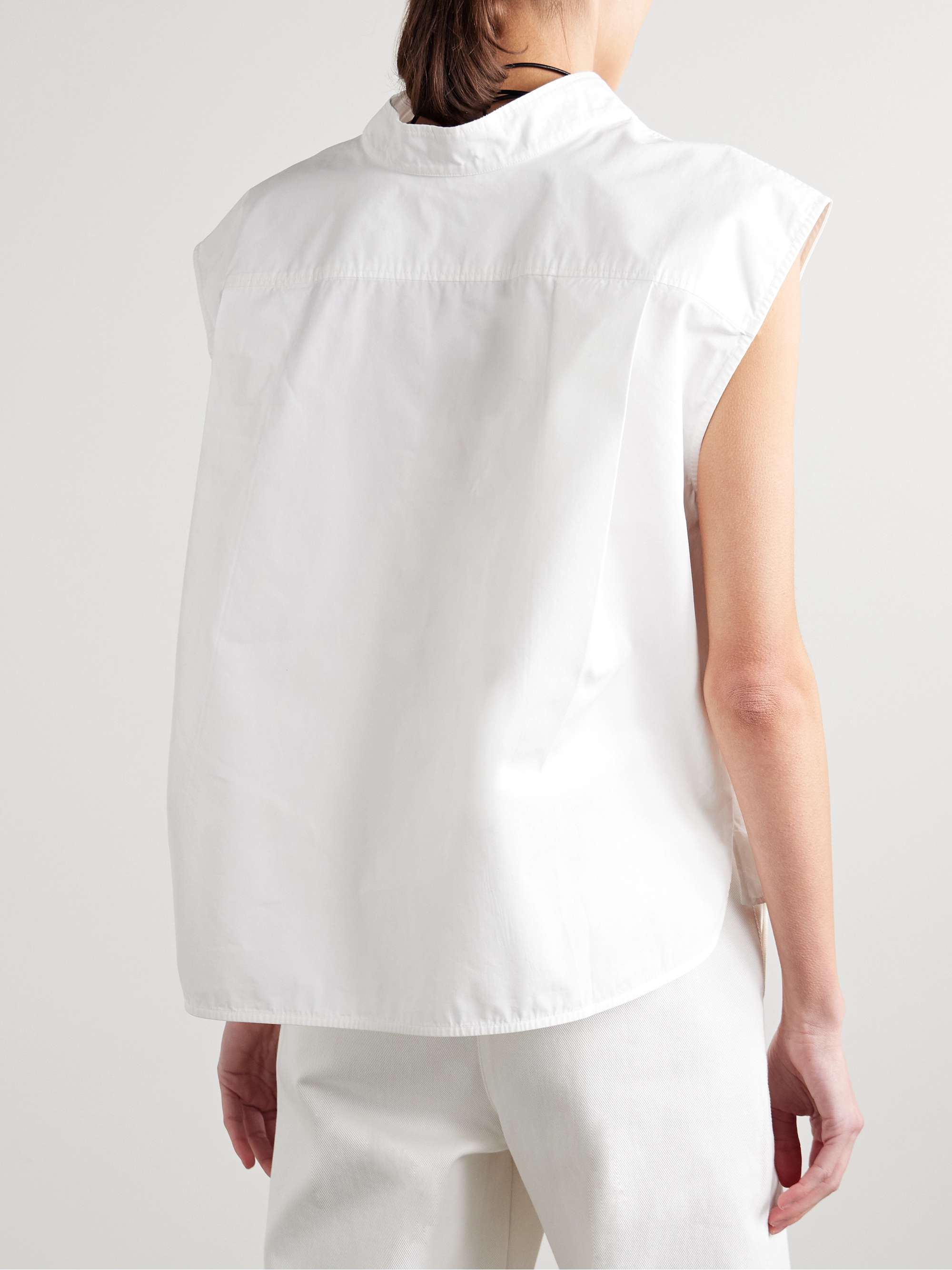 Dores cotton-poplin tunic view