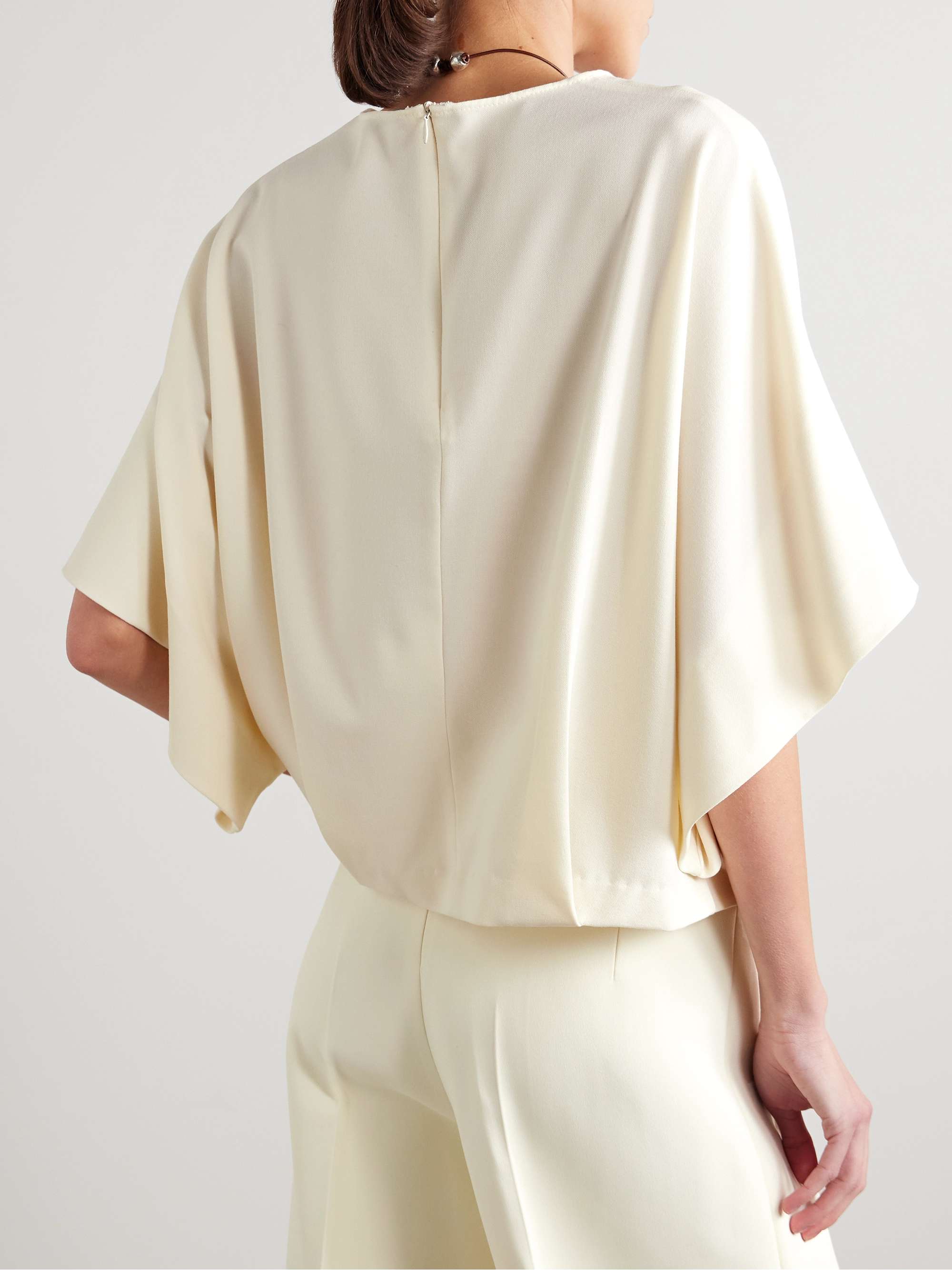 Tenley wool-blend top view