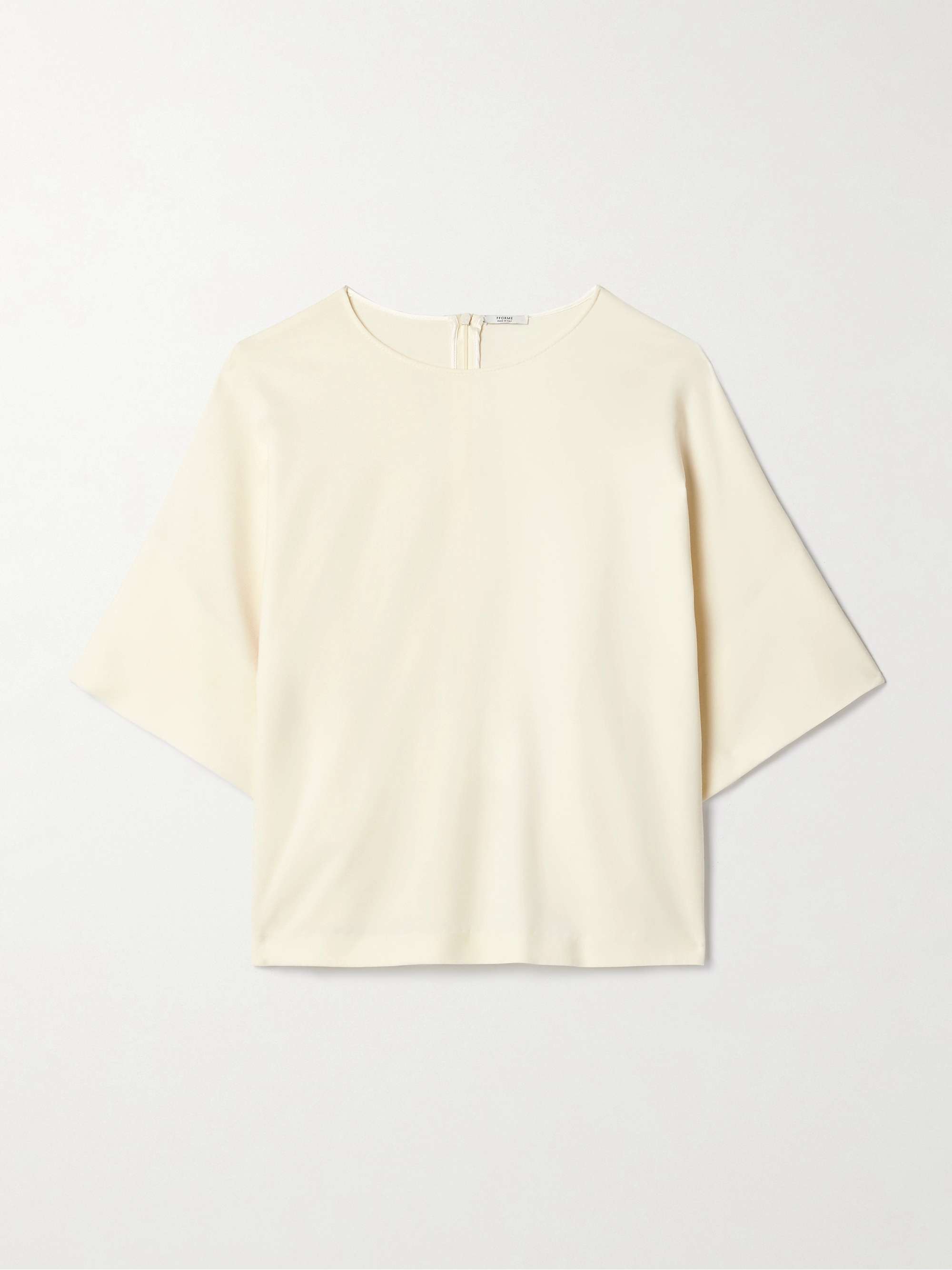 Tenley wool-blend top view
