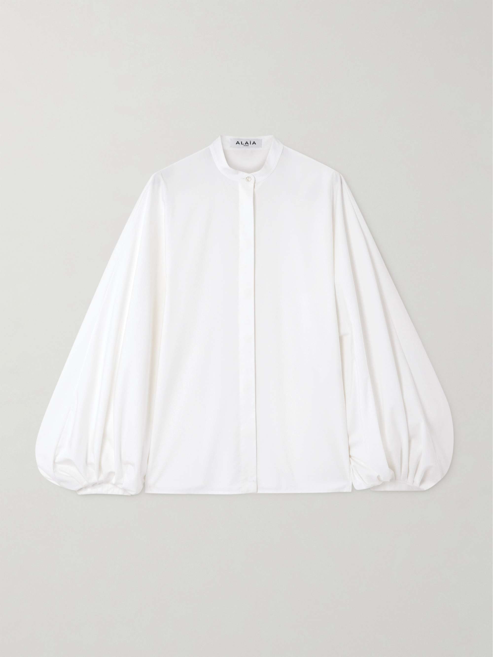 Cotton-poplin blouse view