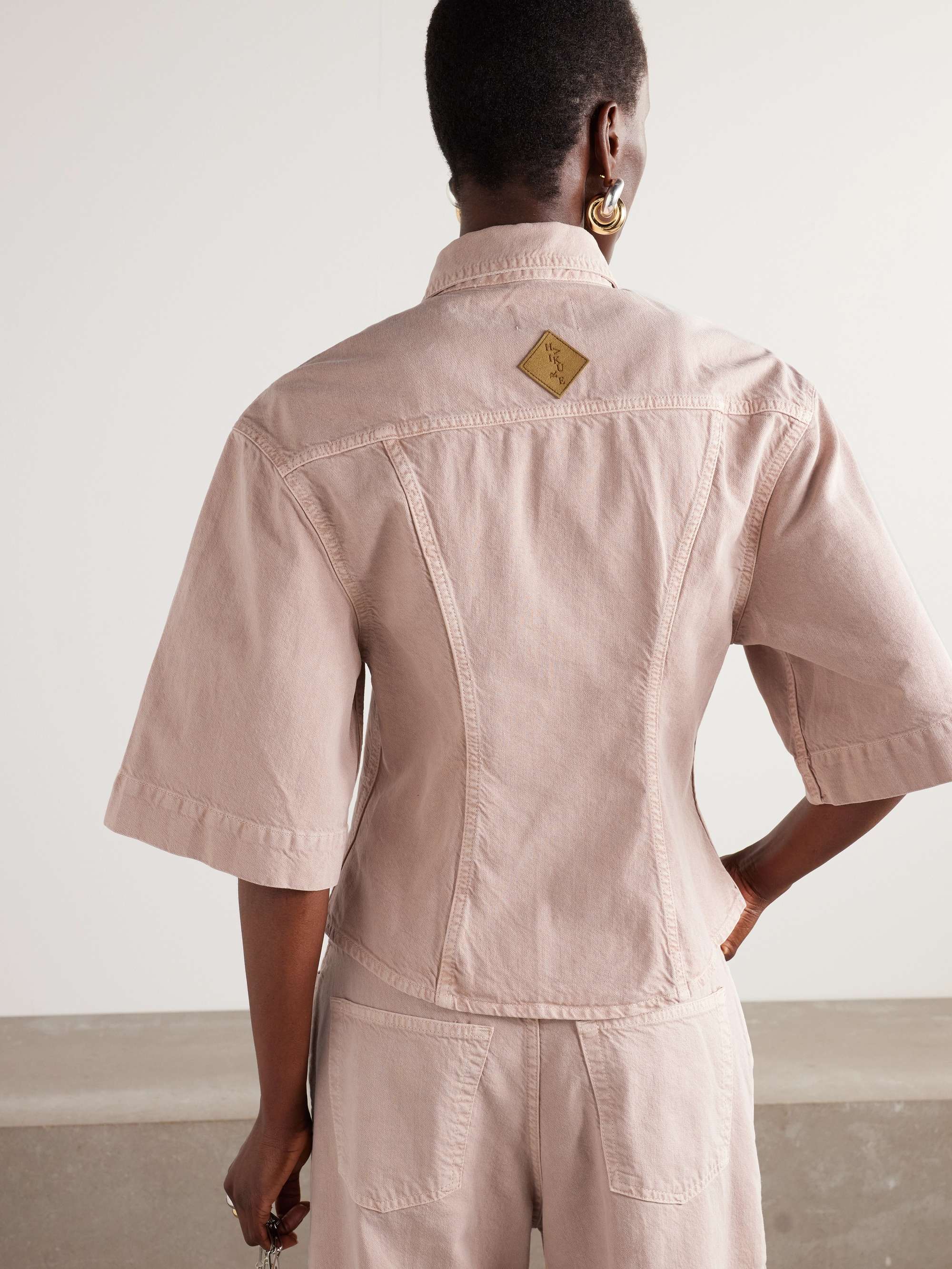 Lilas denim shirt view