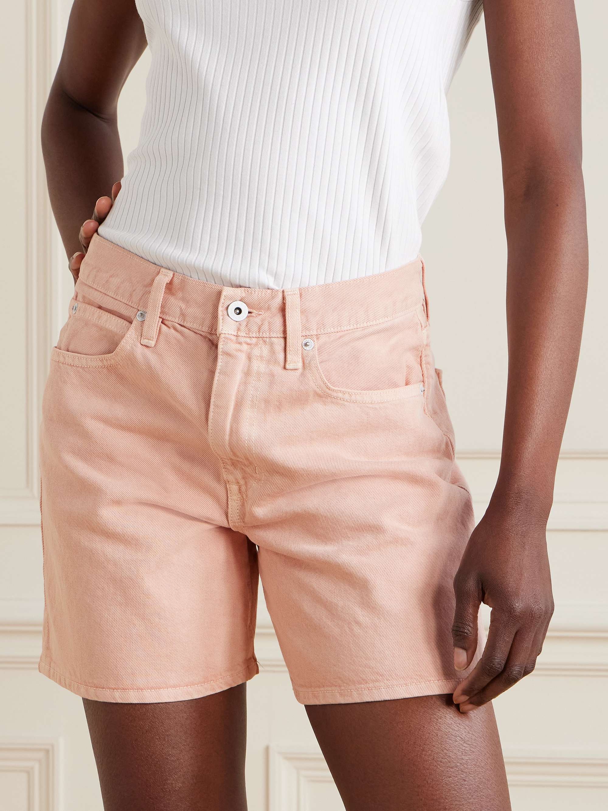 Walker denim shorts view