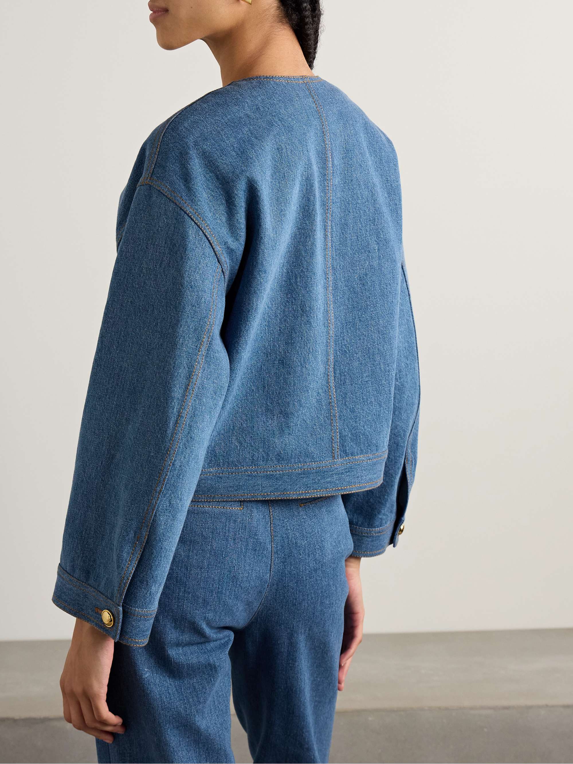 Nessy denim jacket view