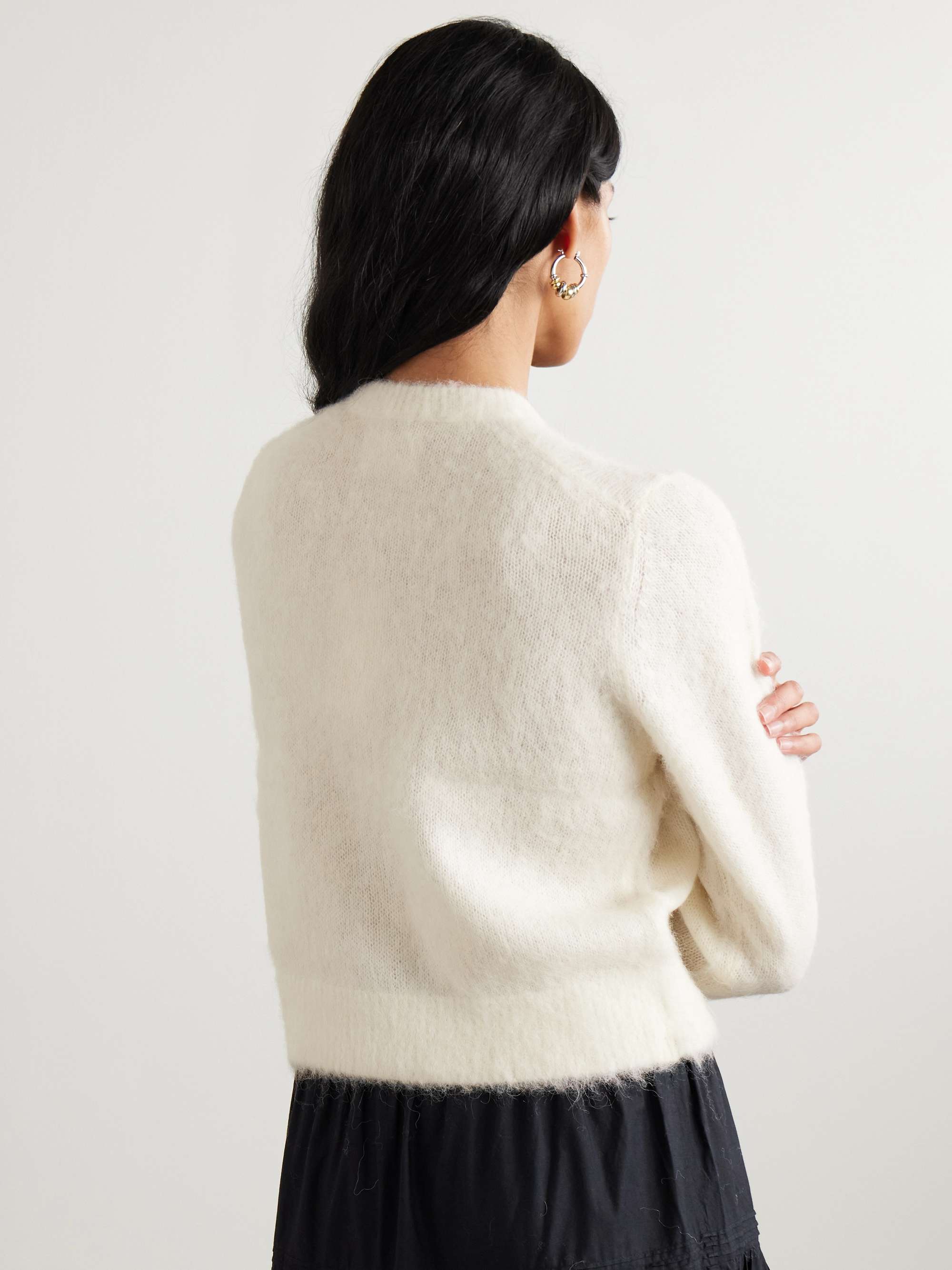 Lilette alpaca-blend cardigan view