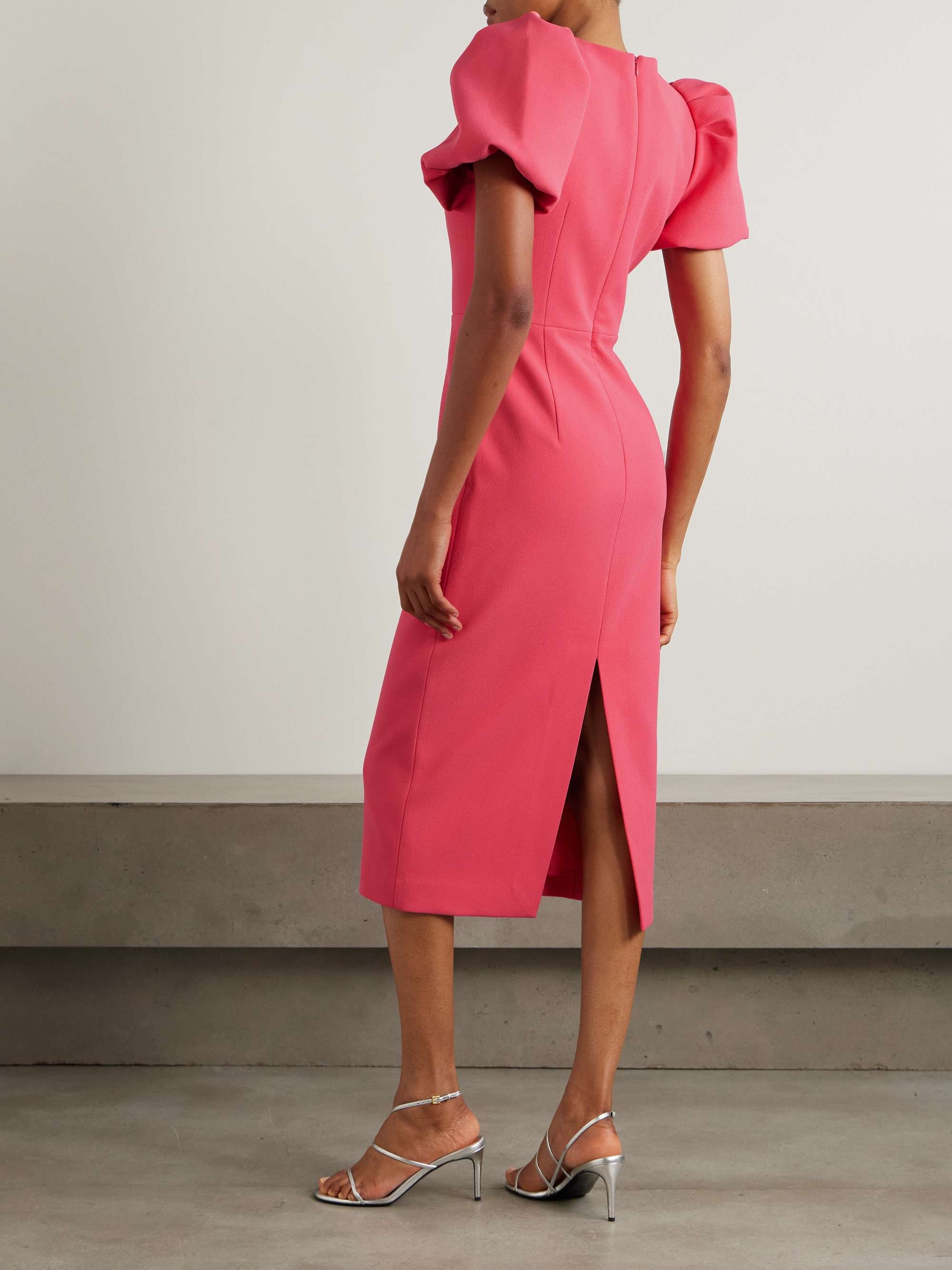 Posey cutout embellished cady midi dress view