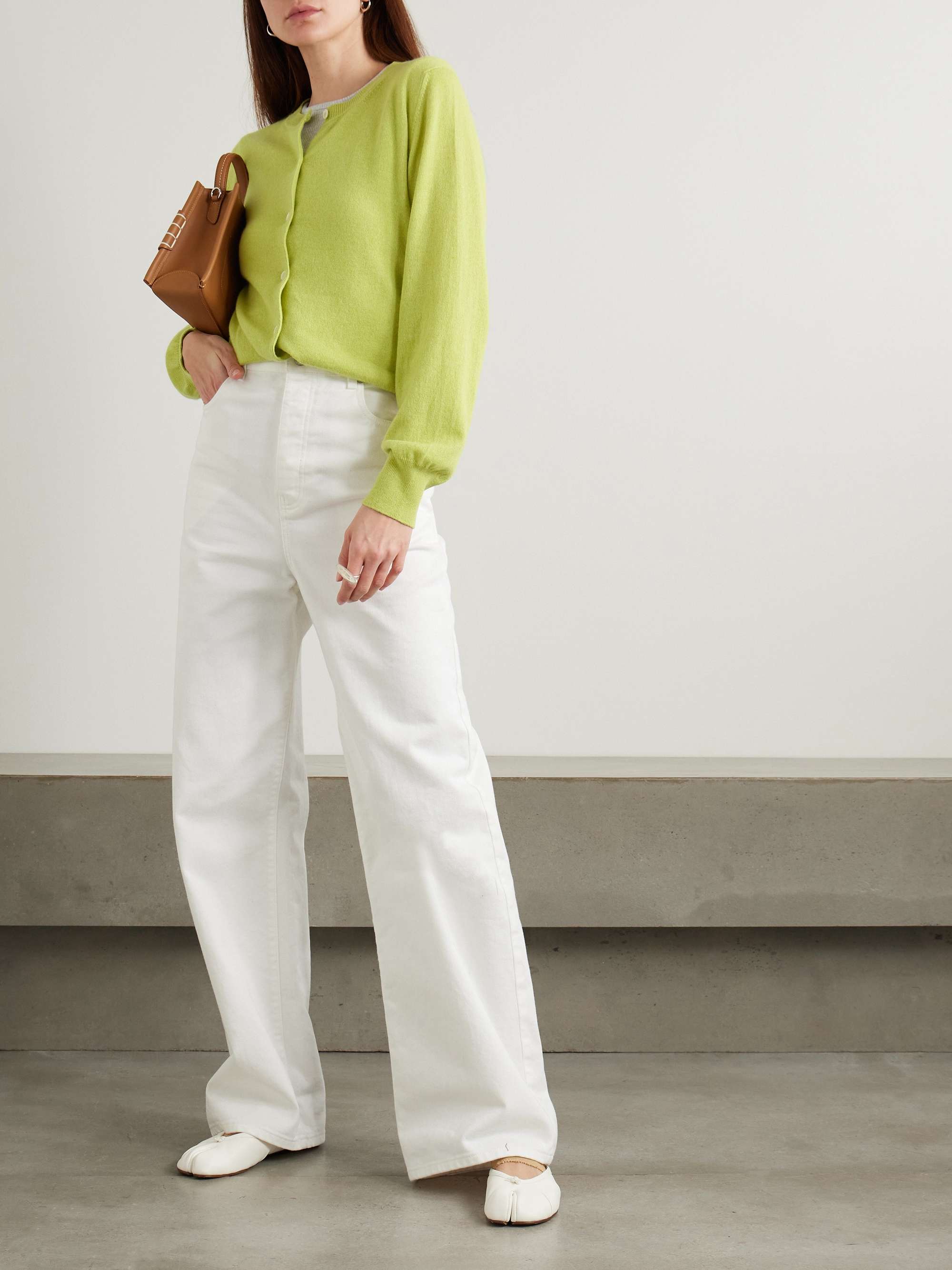 Enya cashmere and cotton-blend cardigan view