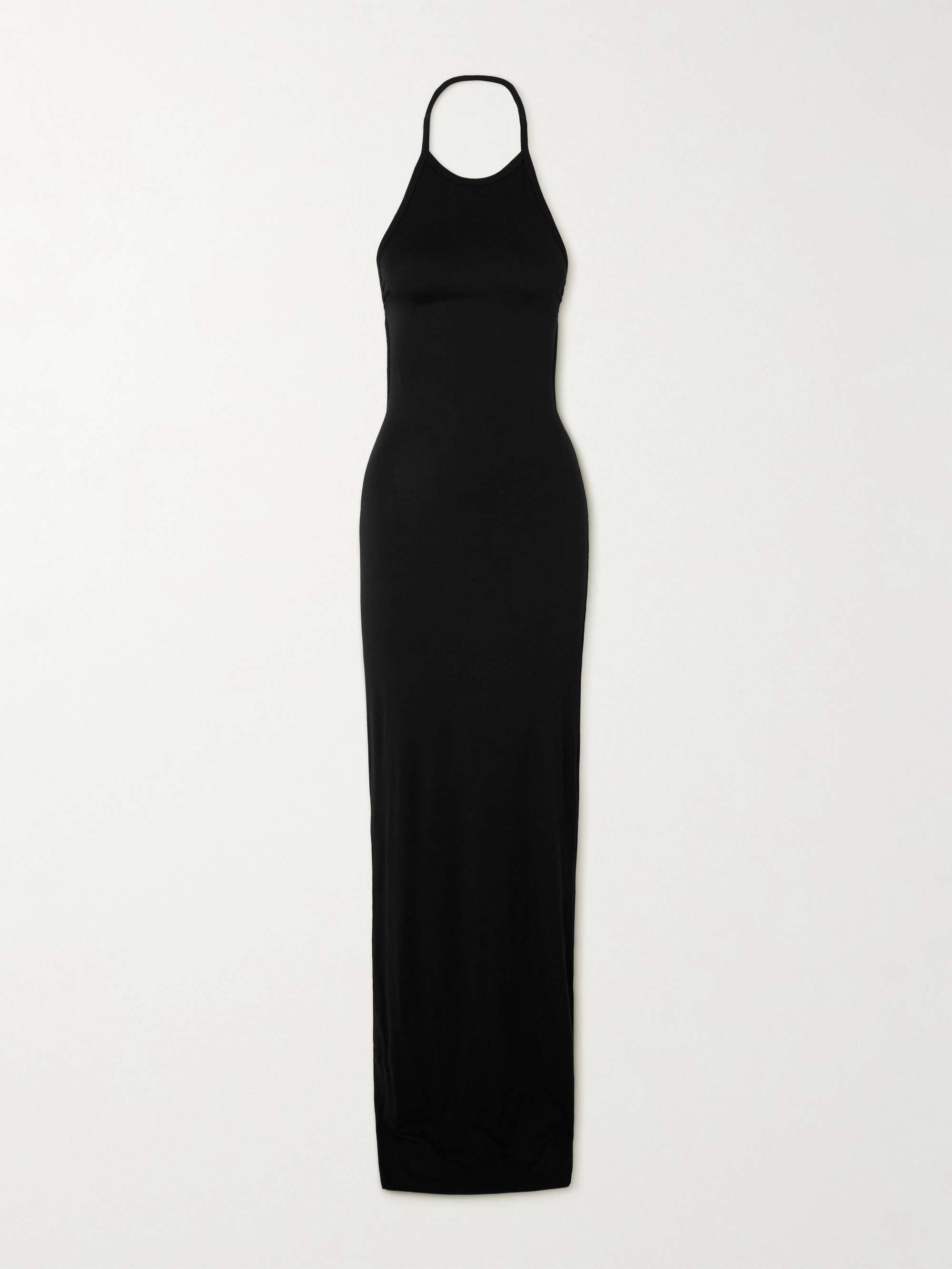 Vivian stretch-modal jersey halterneck maxi dress view
