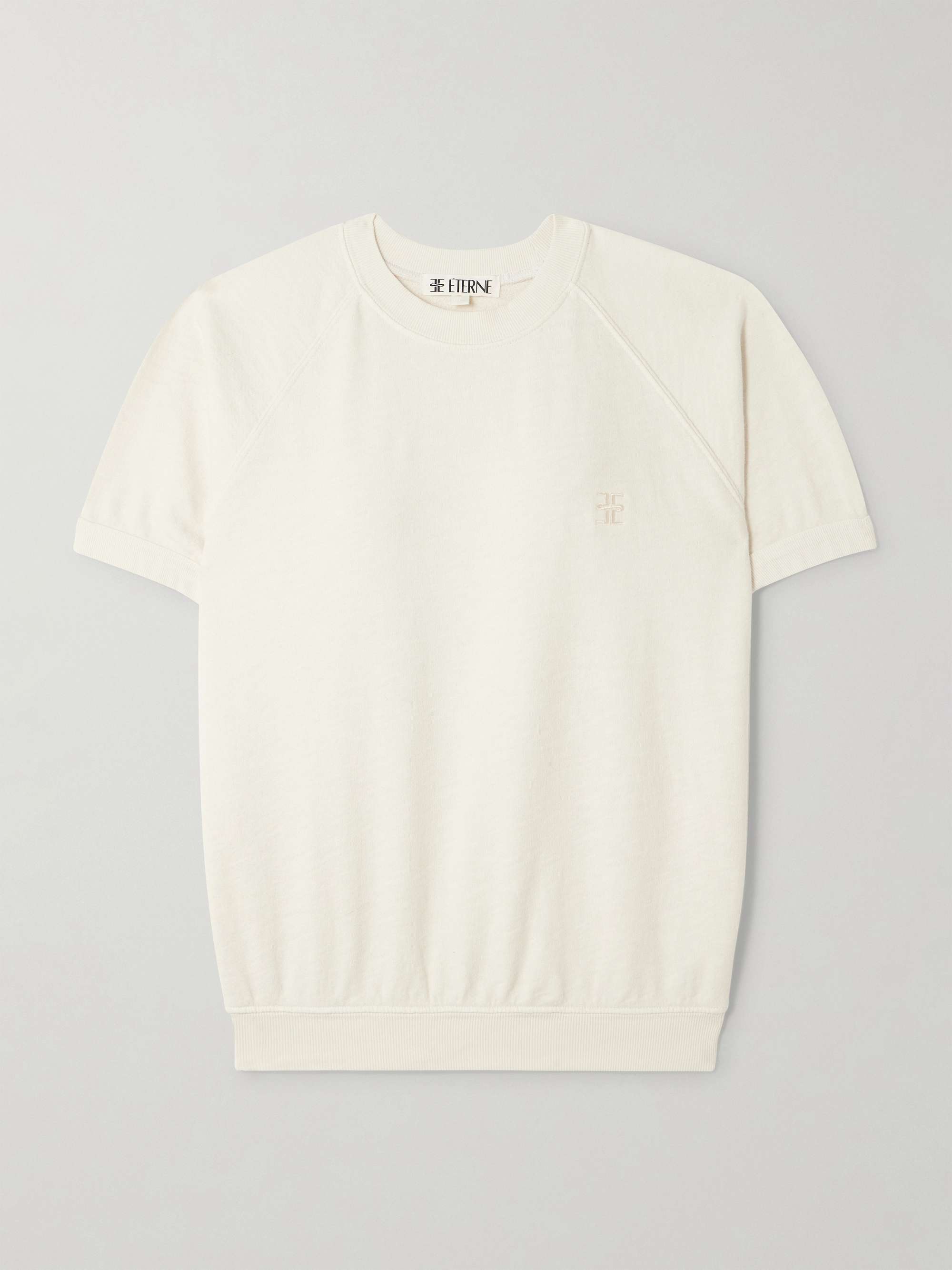 Sonny embroidered cotton-jersey sweatshirt view