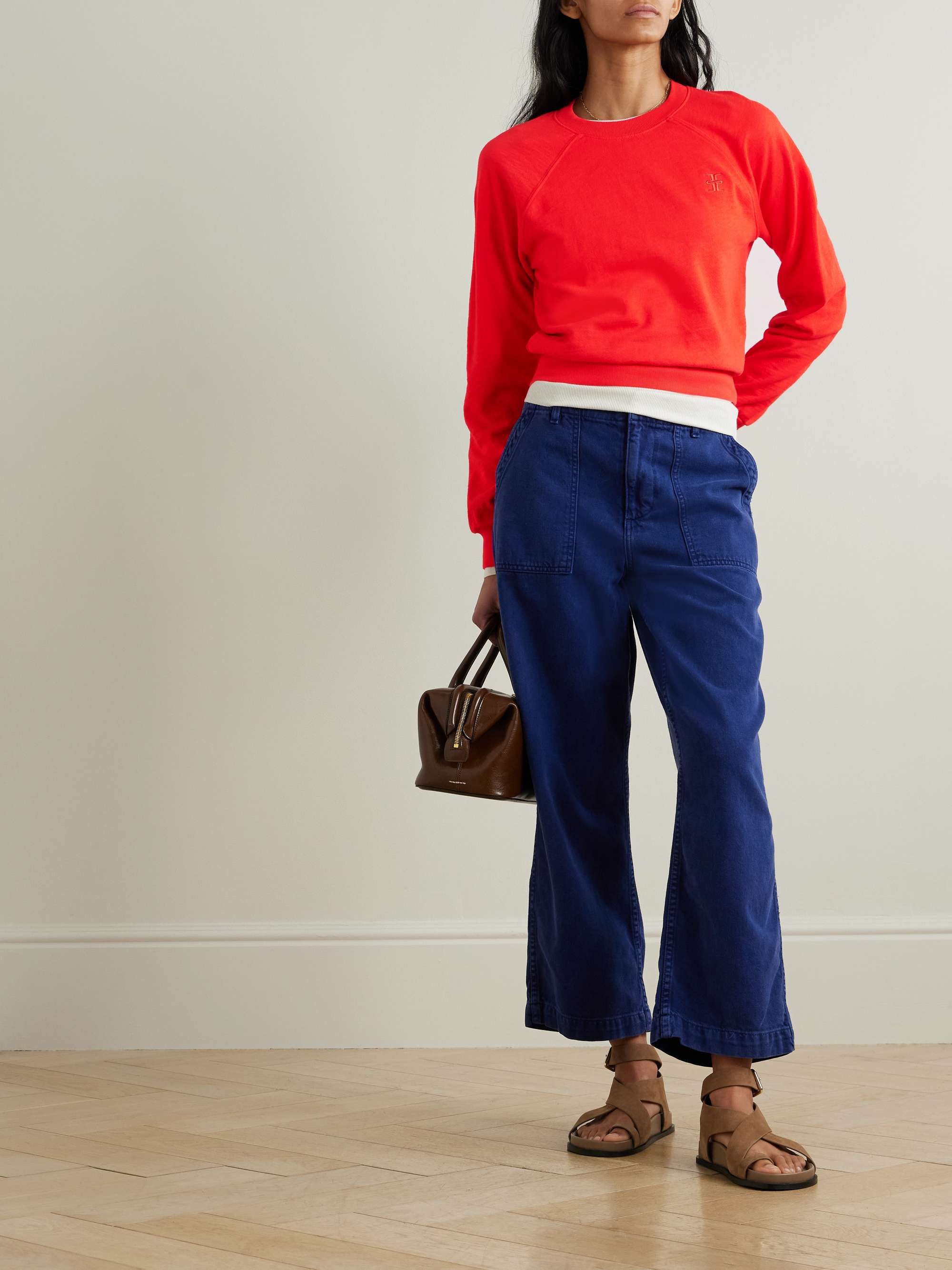 Sonny cotton-jersey sweatshirt view