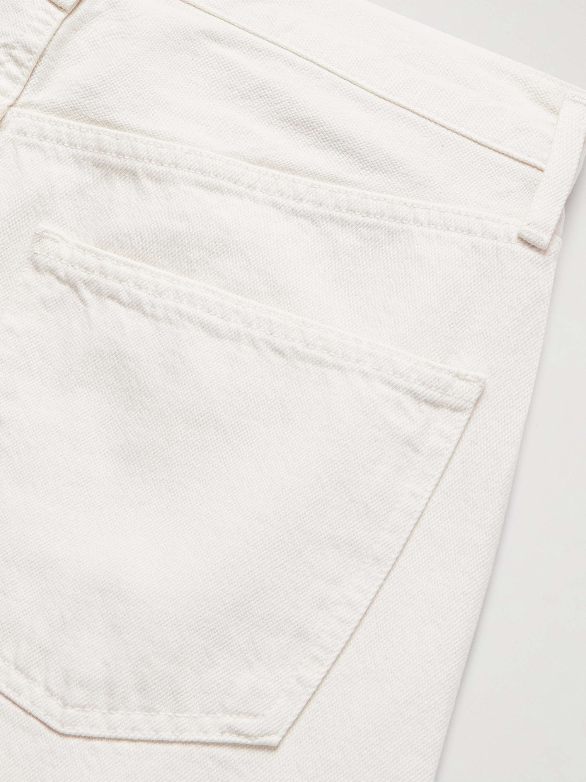 '90s mid-rise straight-leg jeans view