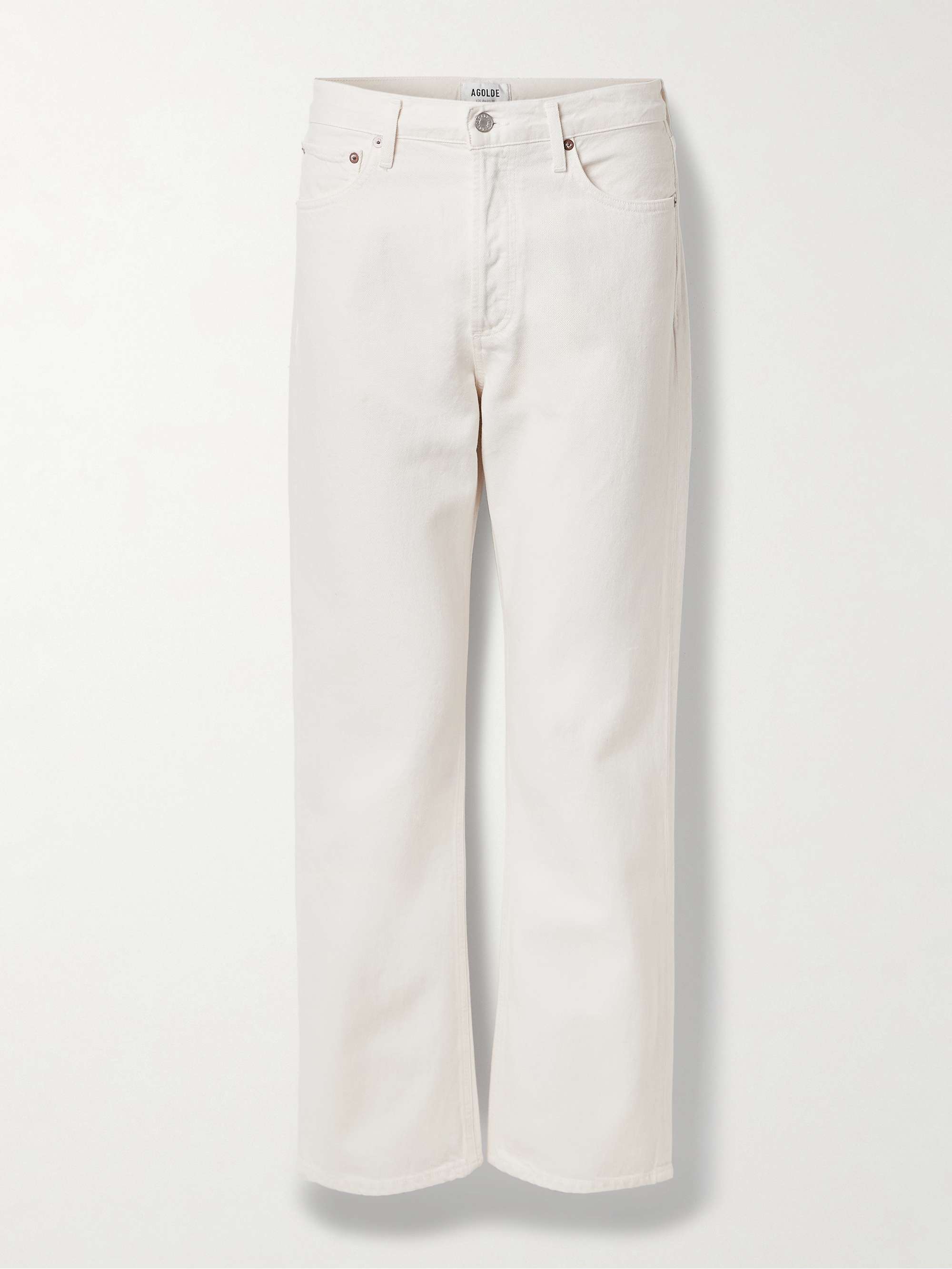 '90s mid-rise straight-leg jeans view