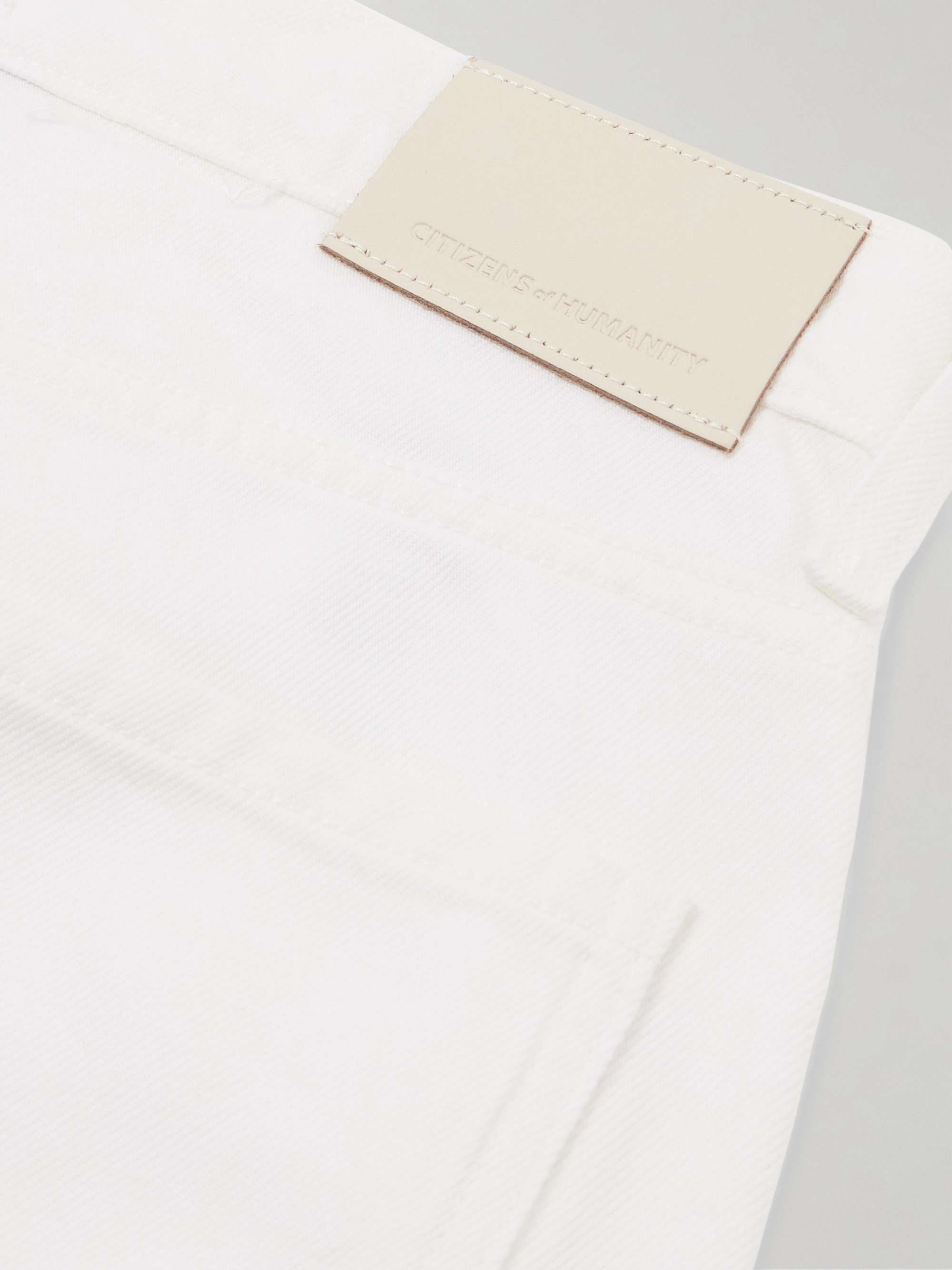 Annina high-rise straight-leg jeans view