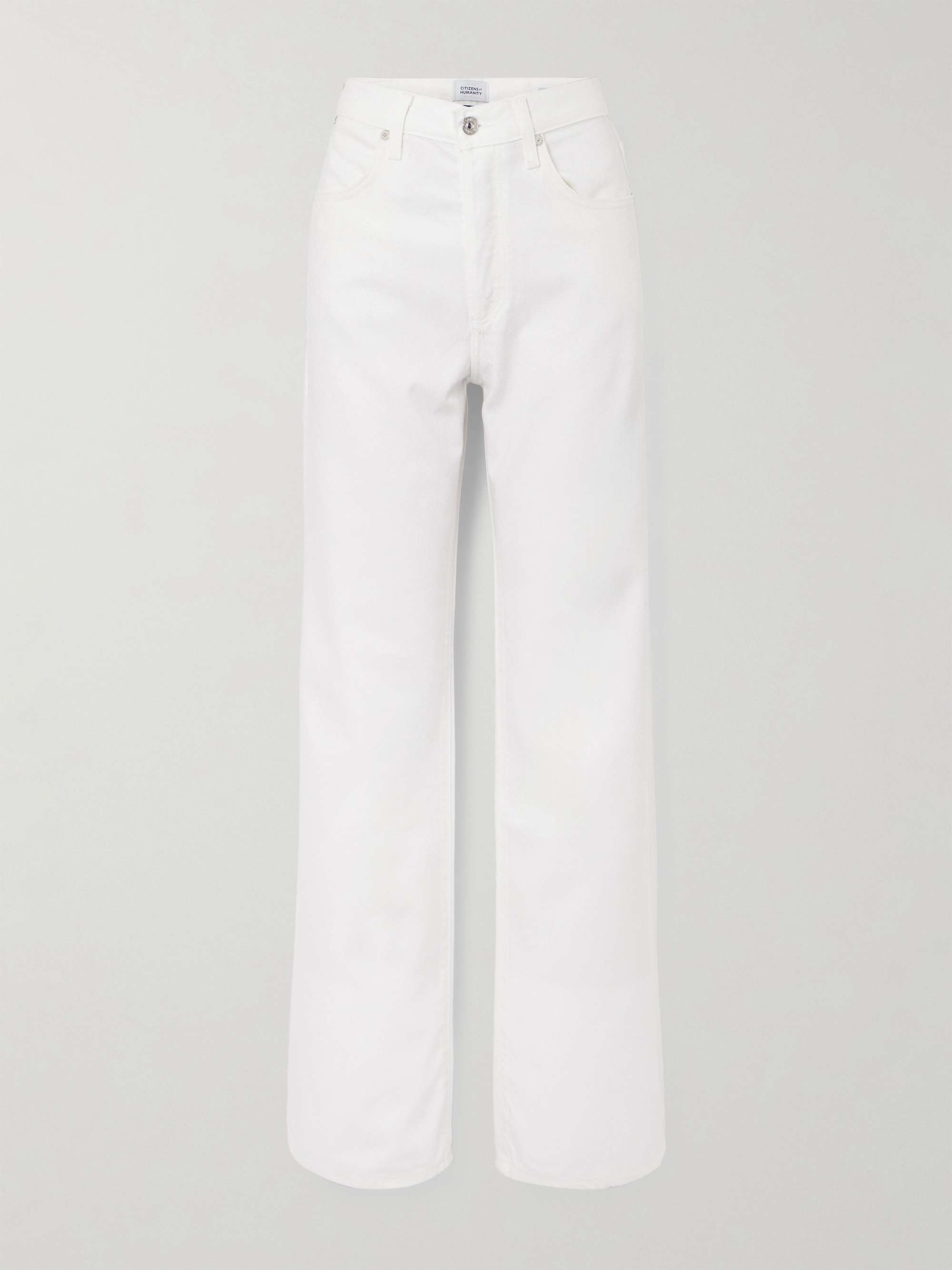 Annina high-rise straight-leg jeans view
