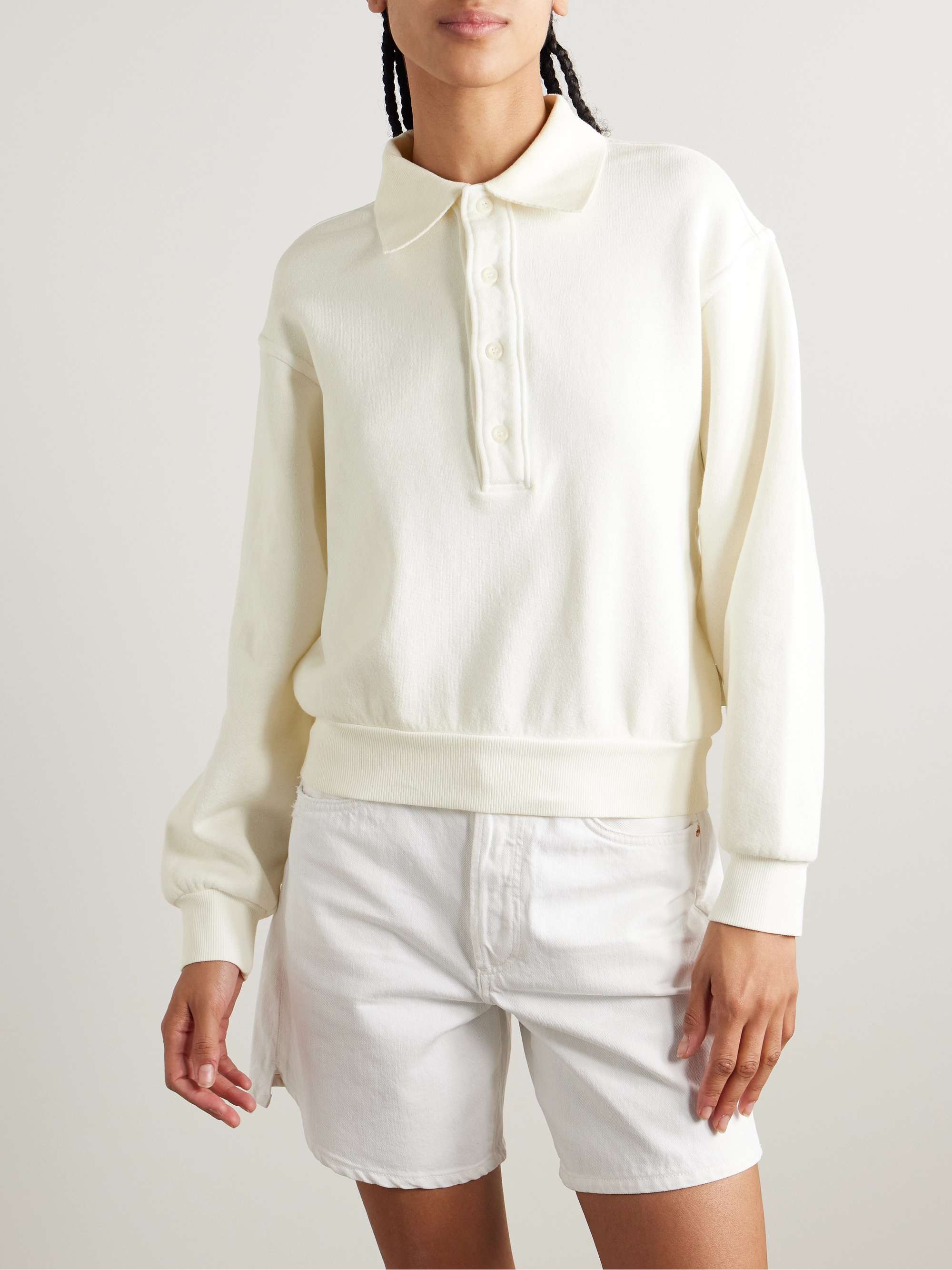 Remi cotton-blend jersey sweatshirt view