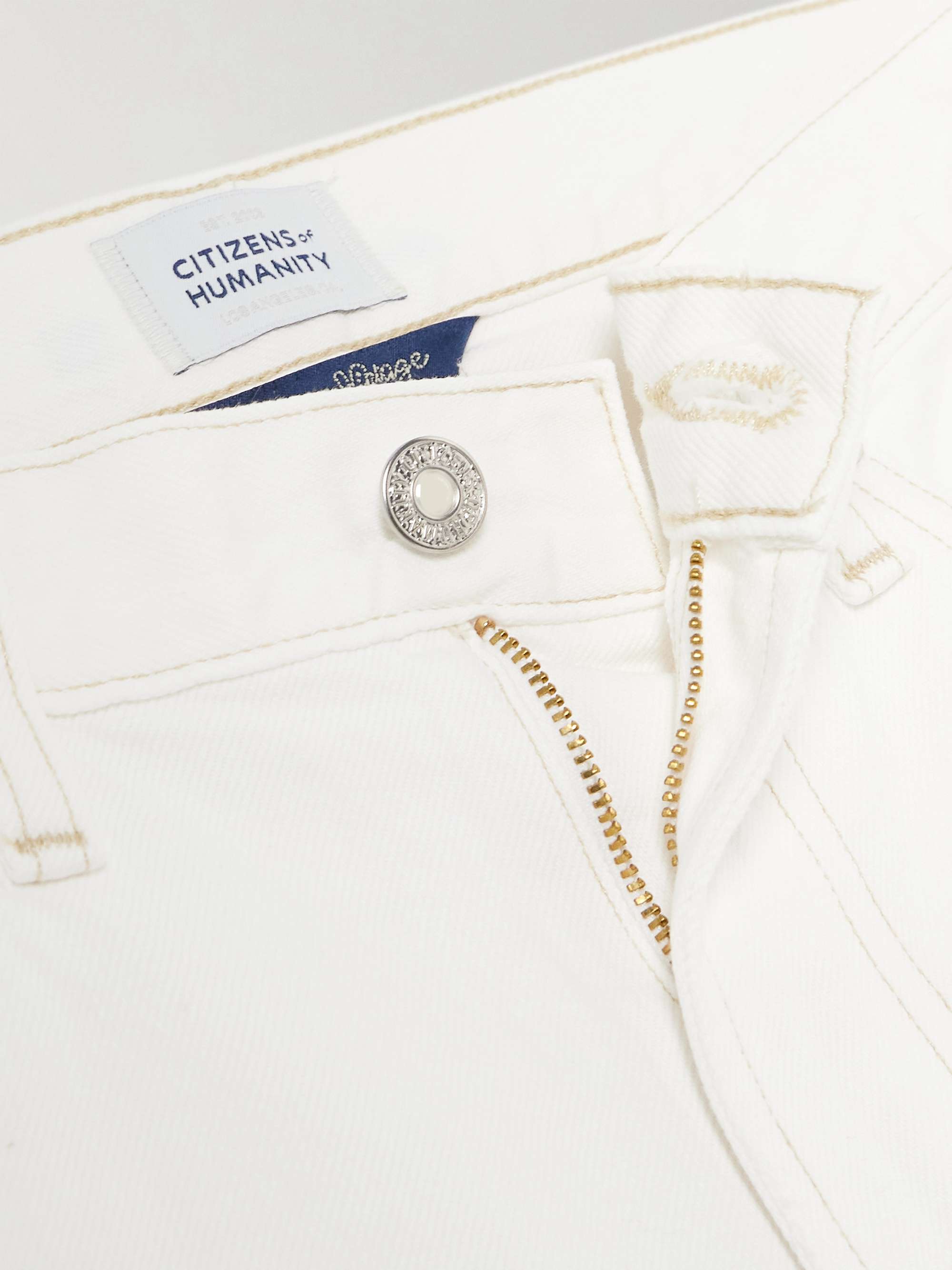 Miro Relaxed high-rise barrel-leg jeans view