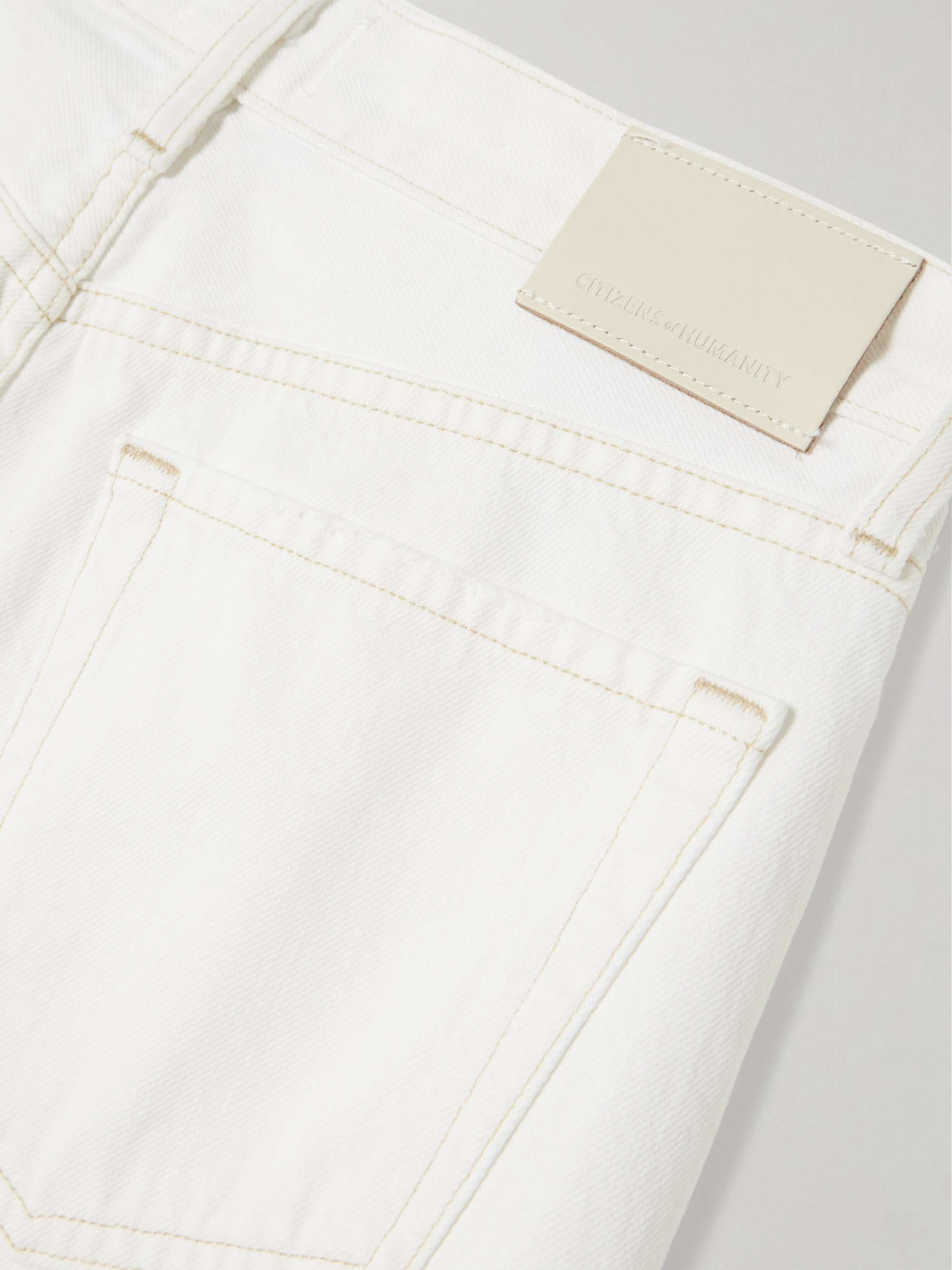 Miro Relaxed high-rise barrel-leg jeans view