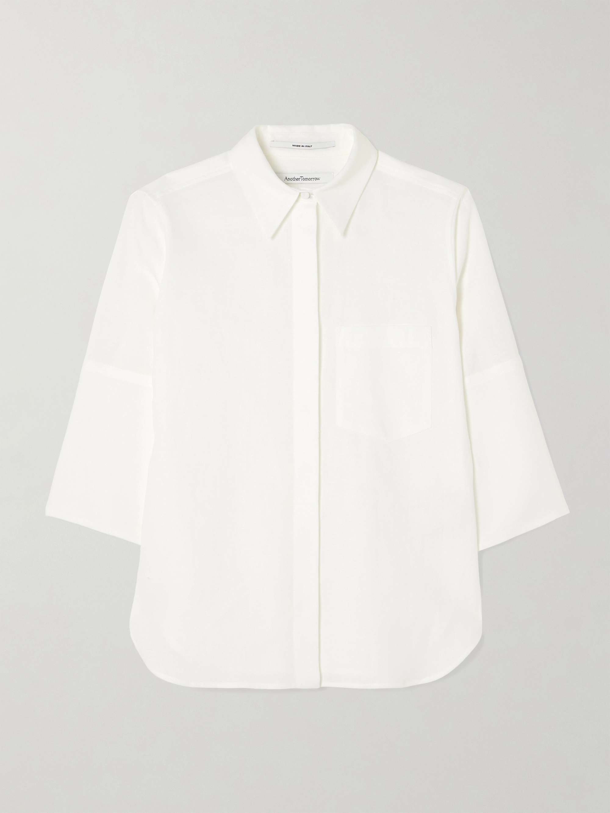 Linen shirt view
