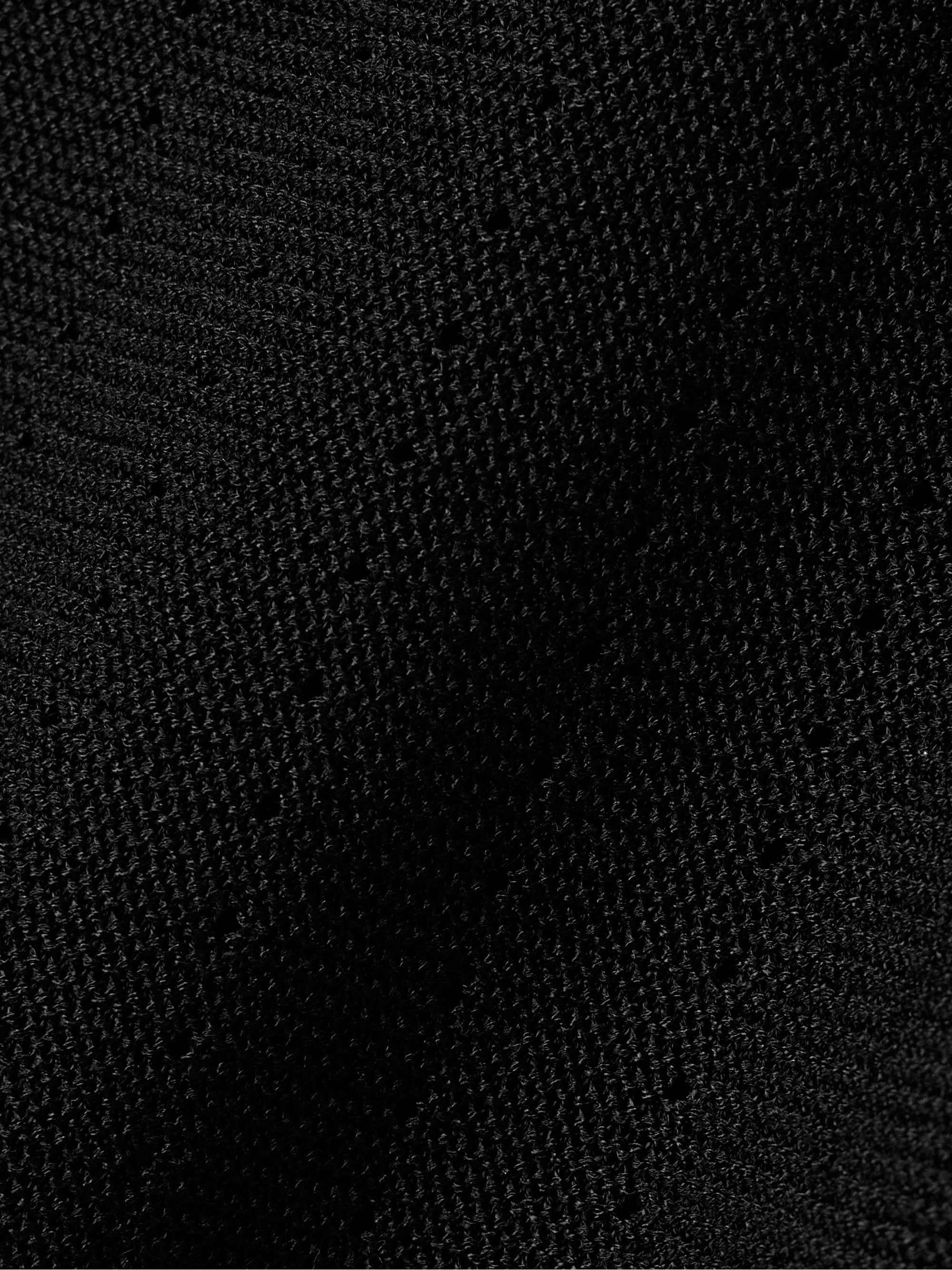 Pointelle-knit silk-blend tank view