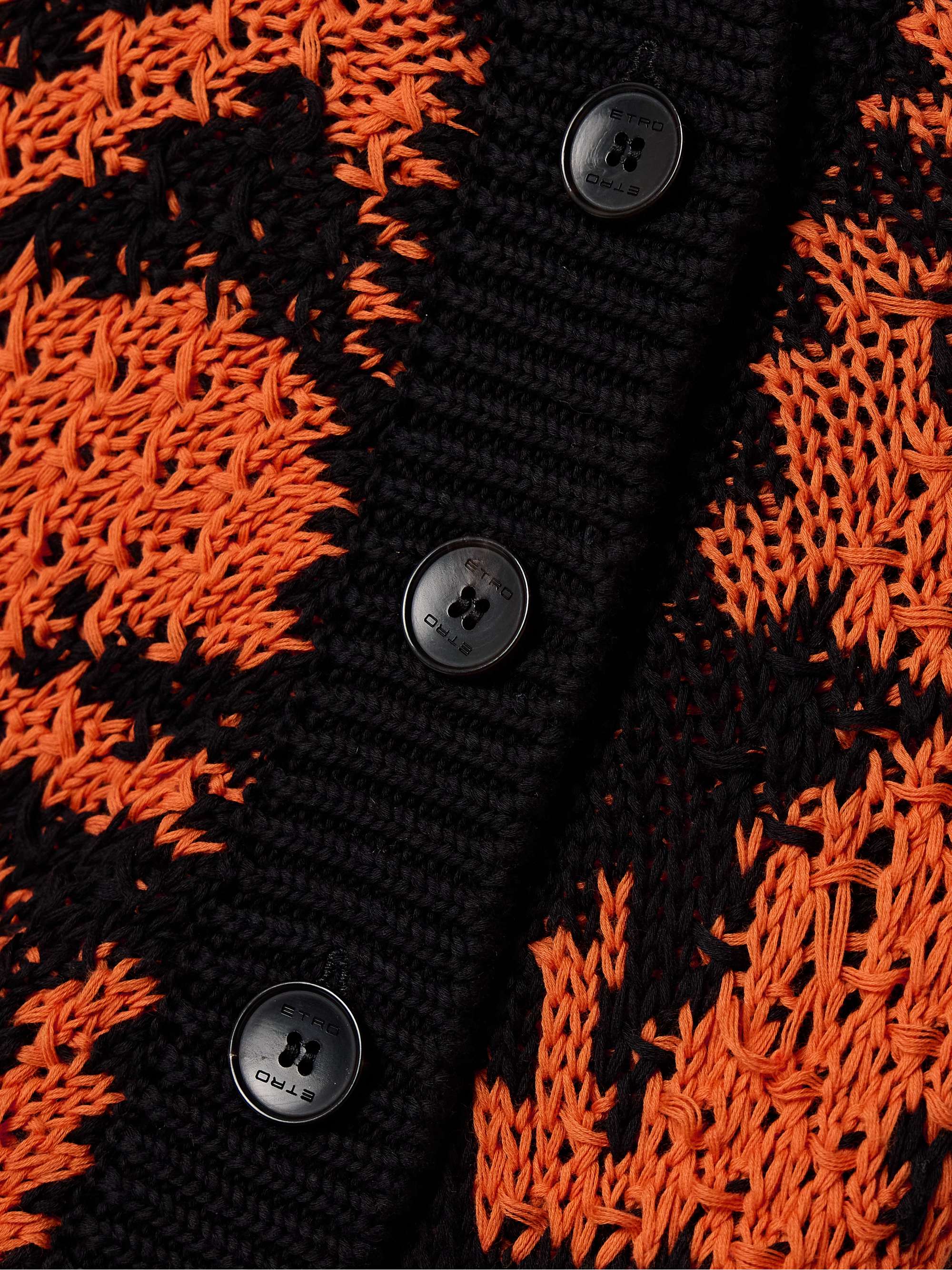 Cotton-jacquard sweater view