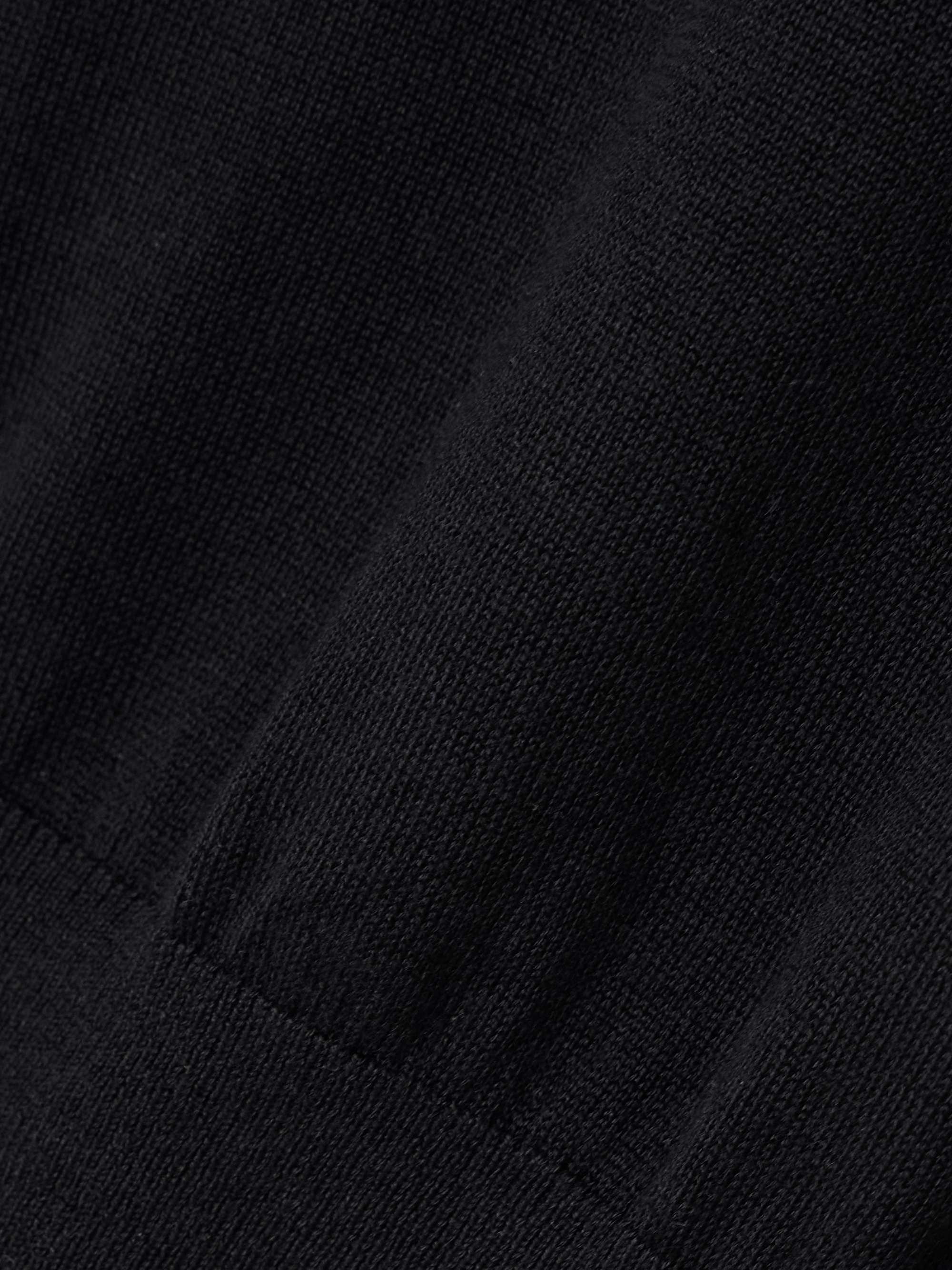 Knitted silk-blend sweater view
