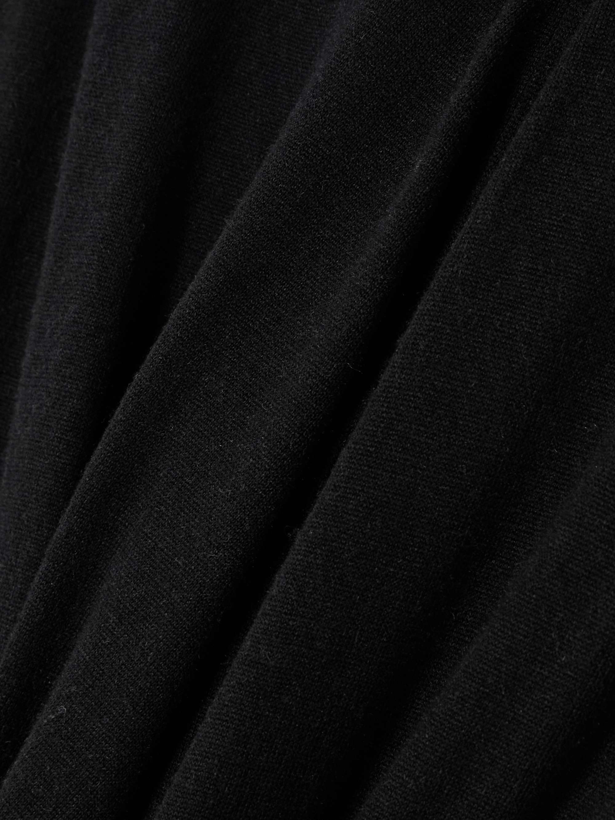 Knitted wide-leg pants view