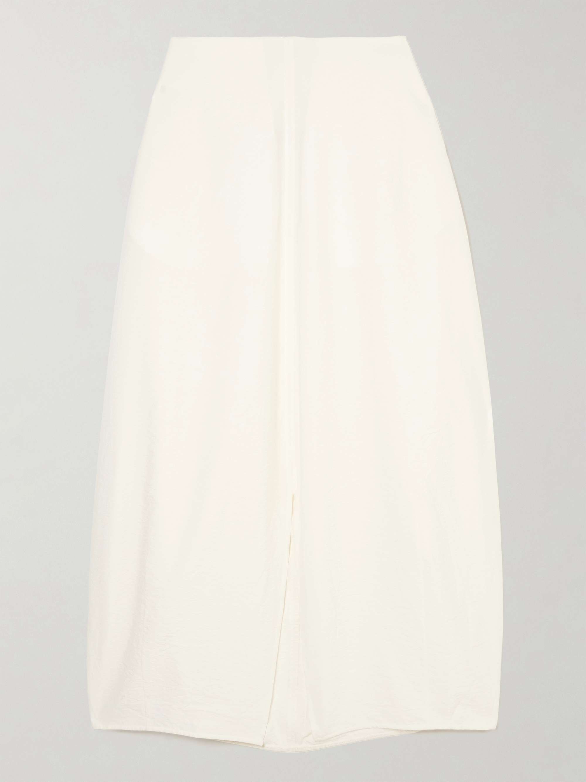 Parachute silk-blend maxi skirt view