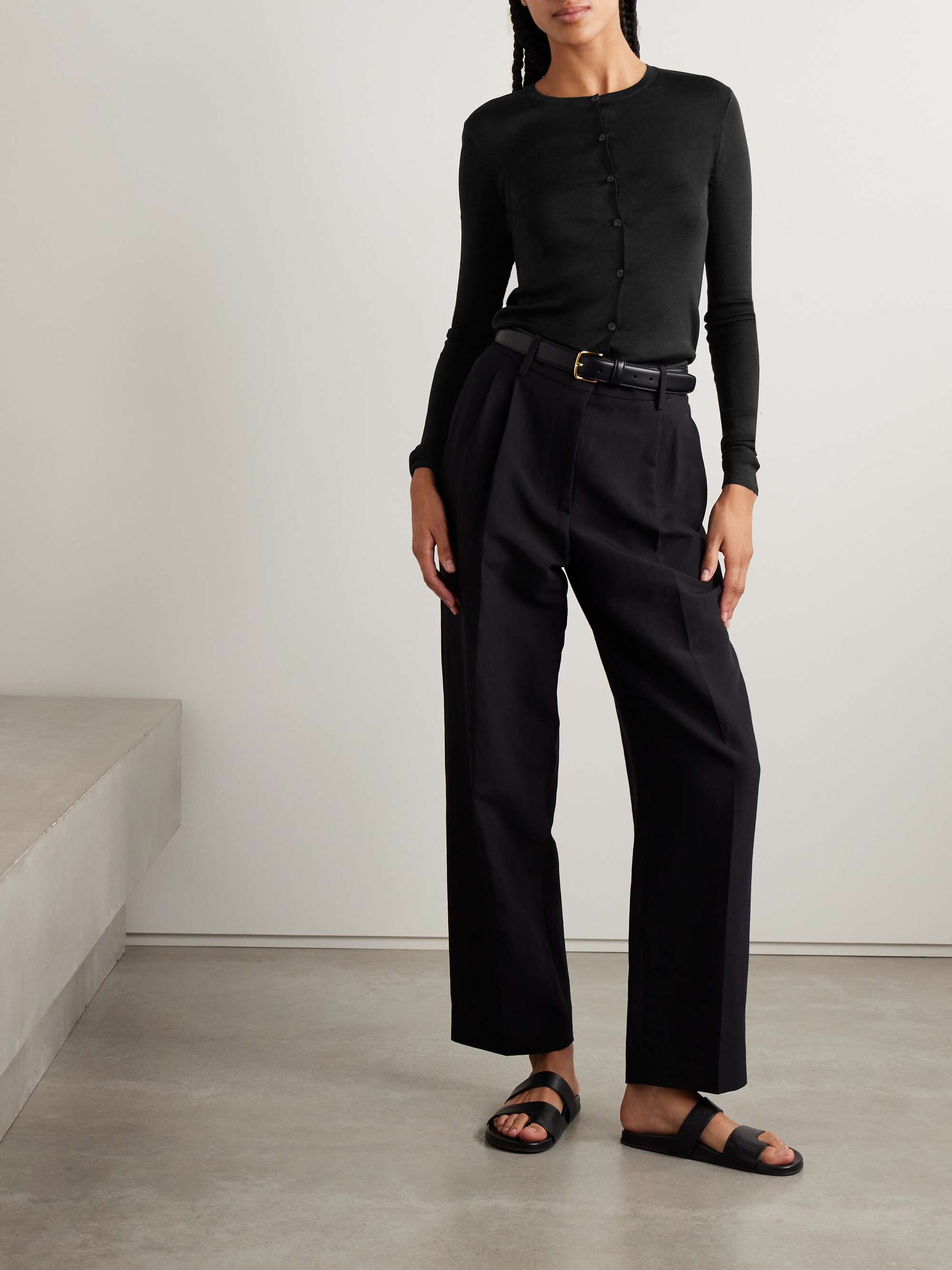 Josette silk cardigan view
